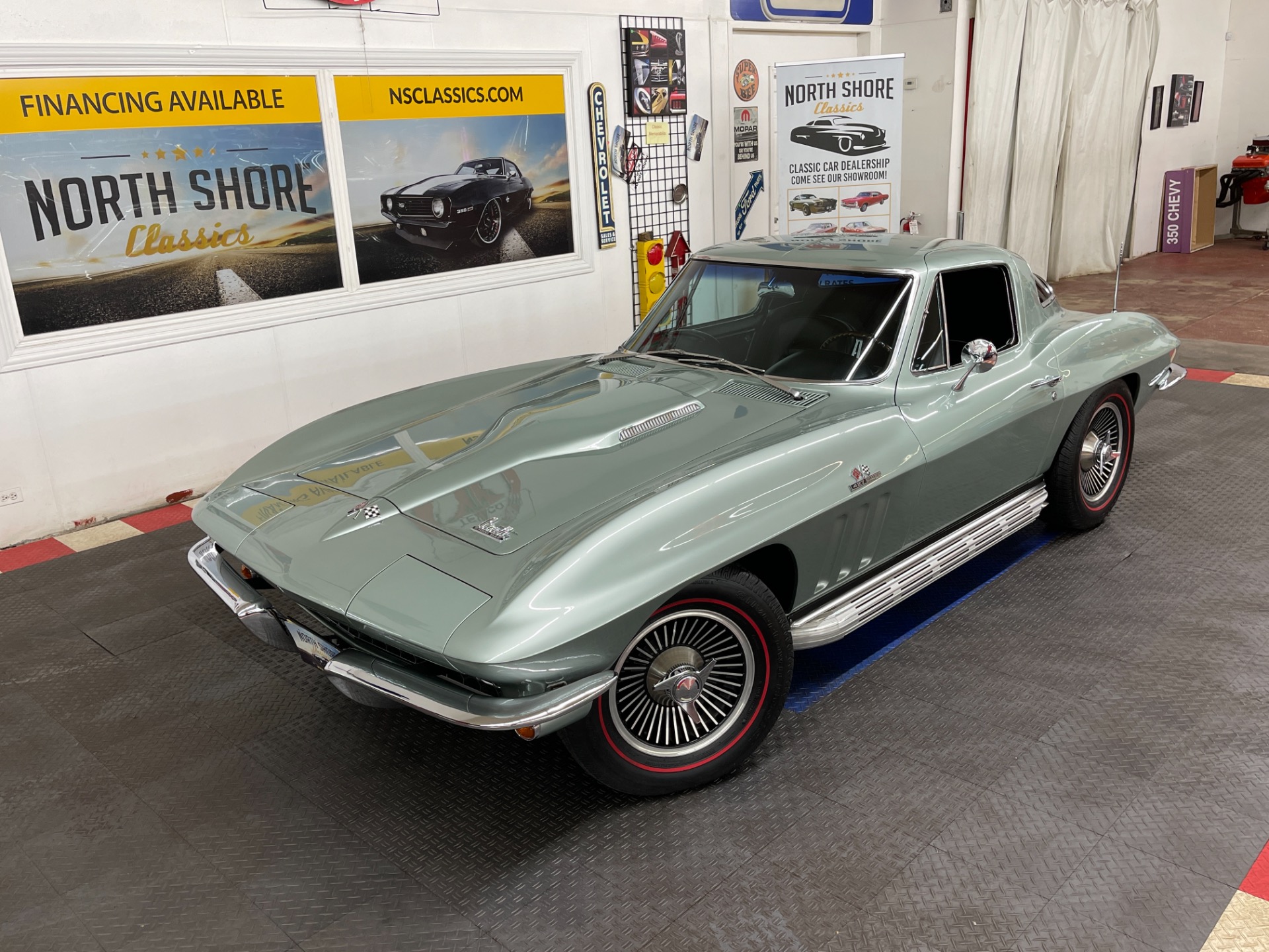 Used 1966 Chevrolet Corvette - MOSPORT GREEN COUPE - 390 HP 427 ENGINE - 4 SPEED - SEE VIDEO | Mundelein, IL