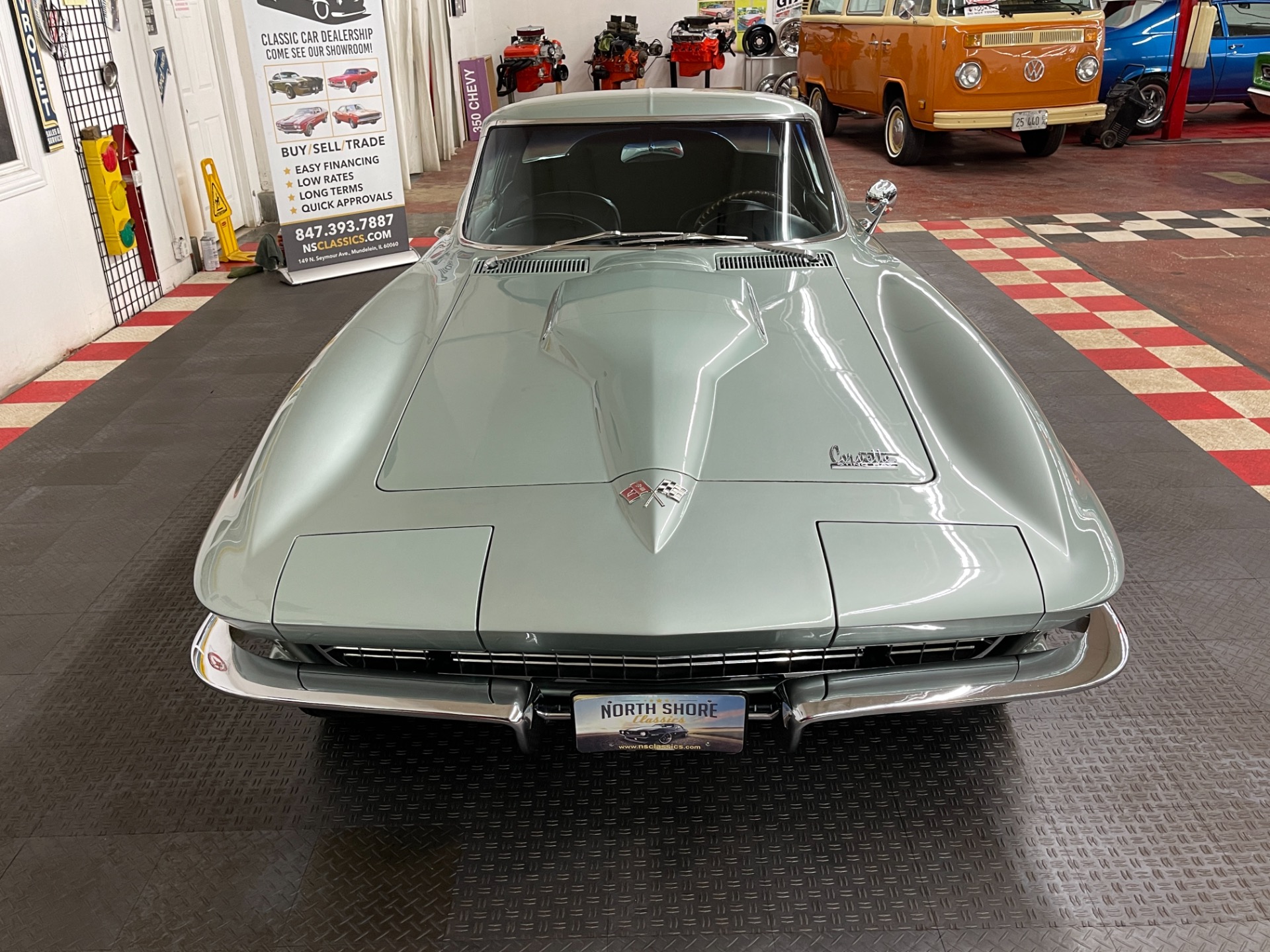 Used 1966 Chevrolet Corvette - MOSPORT GREEN COUPE - 390 HP 427 ENGINE - 4 SPEED - SEE VIDEO | Mundelein, IL