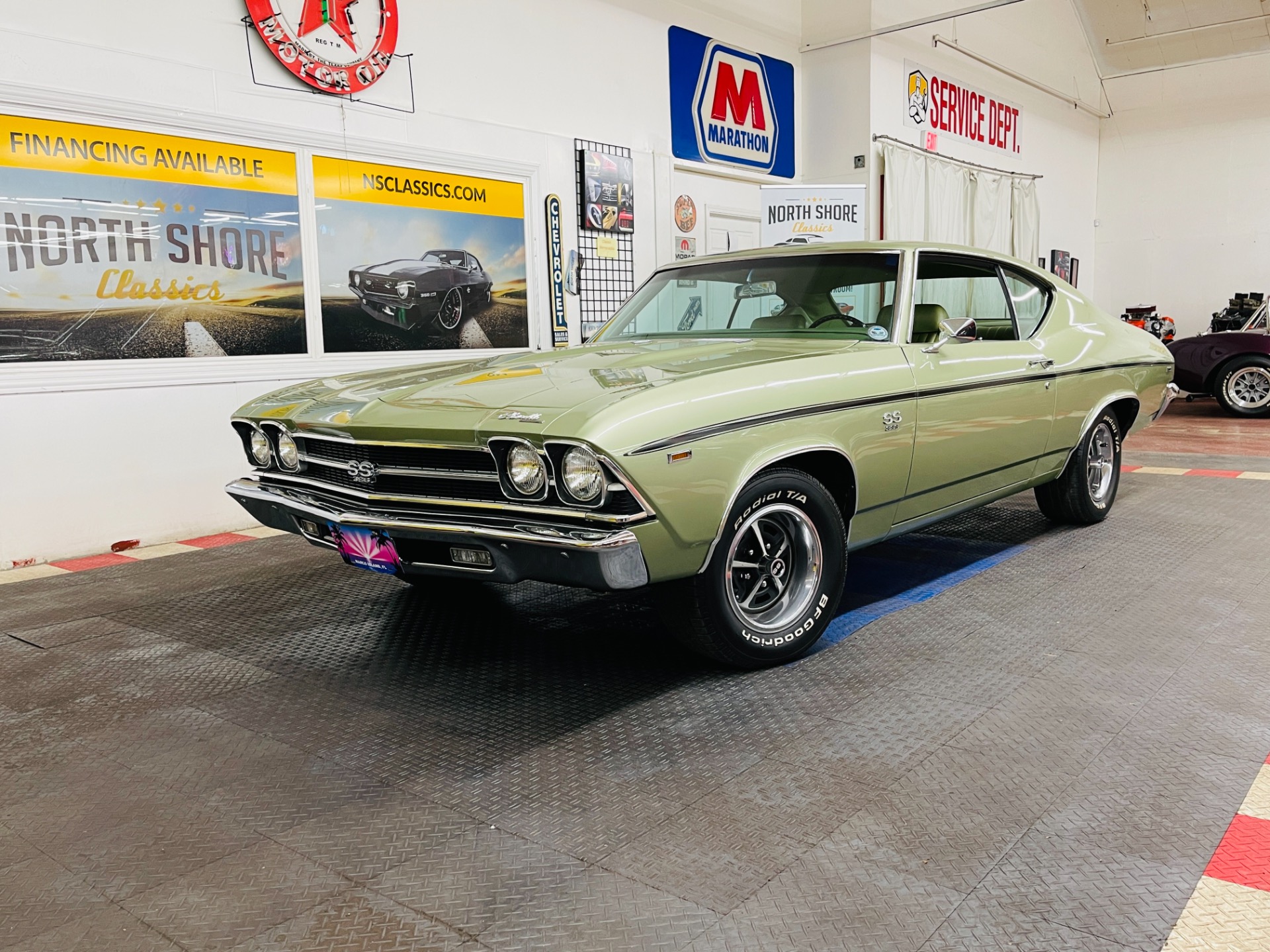 Used 1969 Chevrolet Chevelle - SUPER SPORT - NUMBERS MATCHING 396 - FACTORY A/C - SEE VIDEO | St. Petersburg, FL