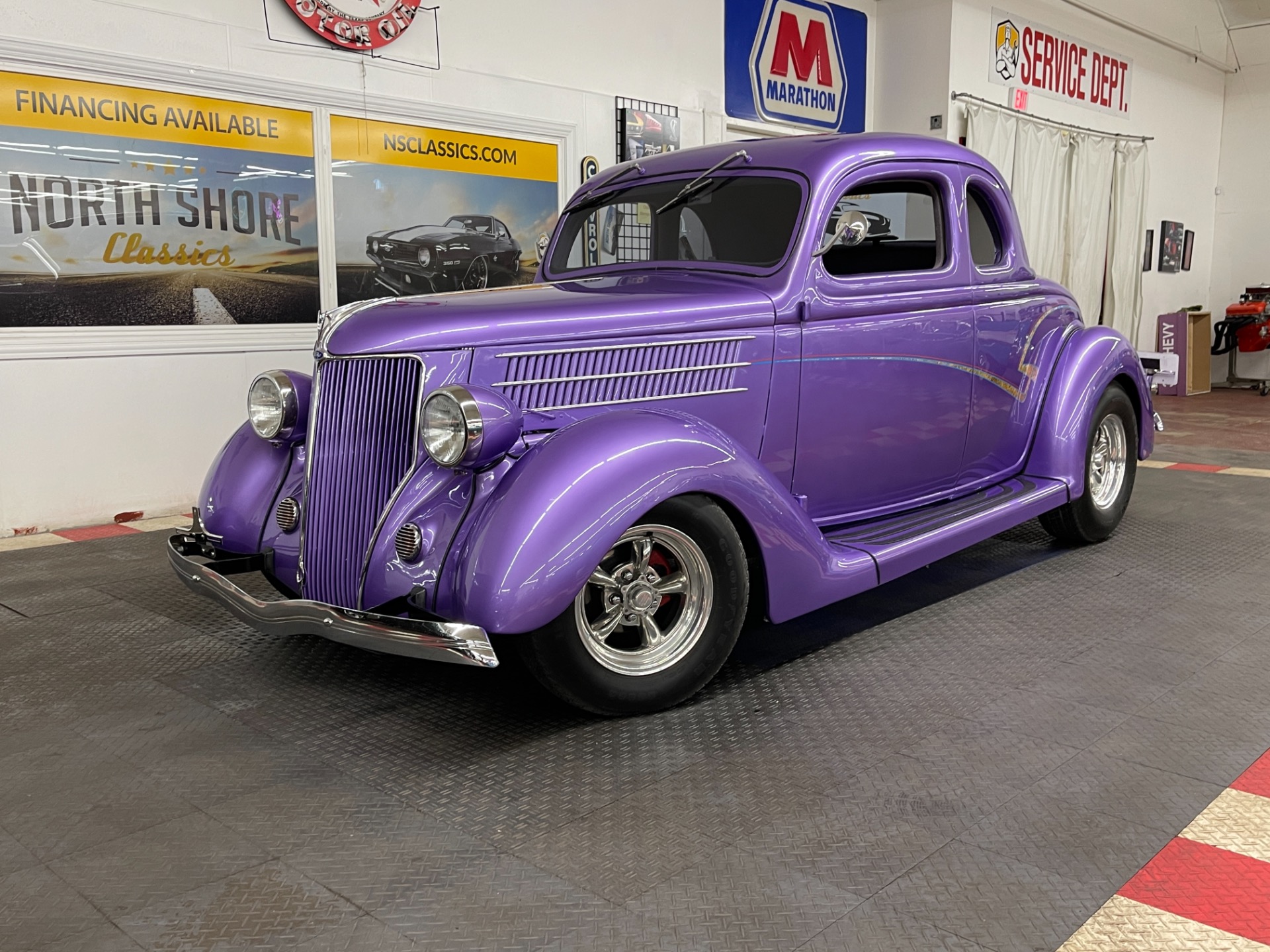 Used 1936 Ford Hot Rod / Street Rod - QUALITY BUILD - STEEL BODY COUPE - A/C - SEE VIDEO | St. Petersburg, FL