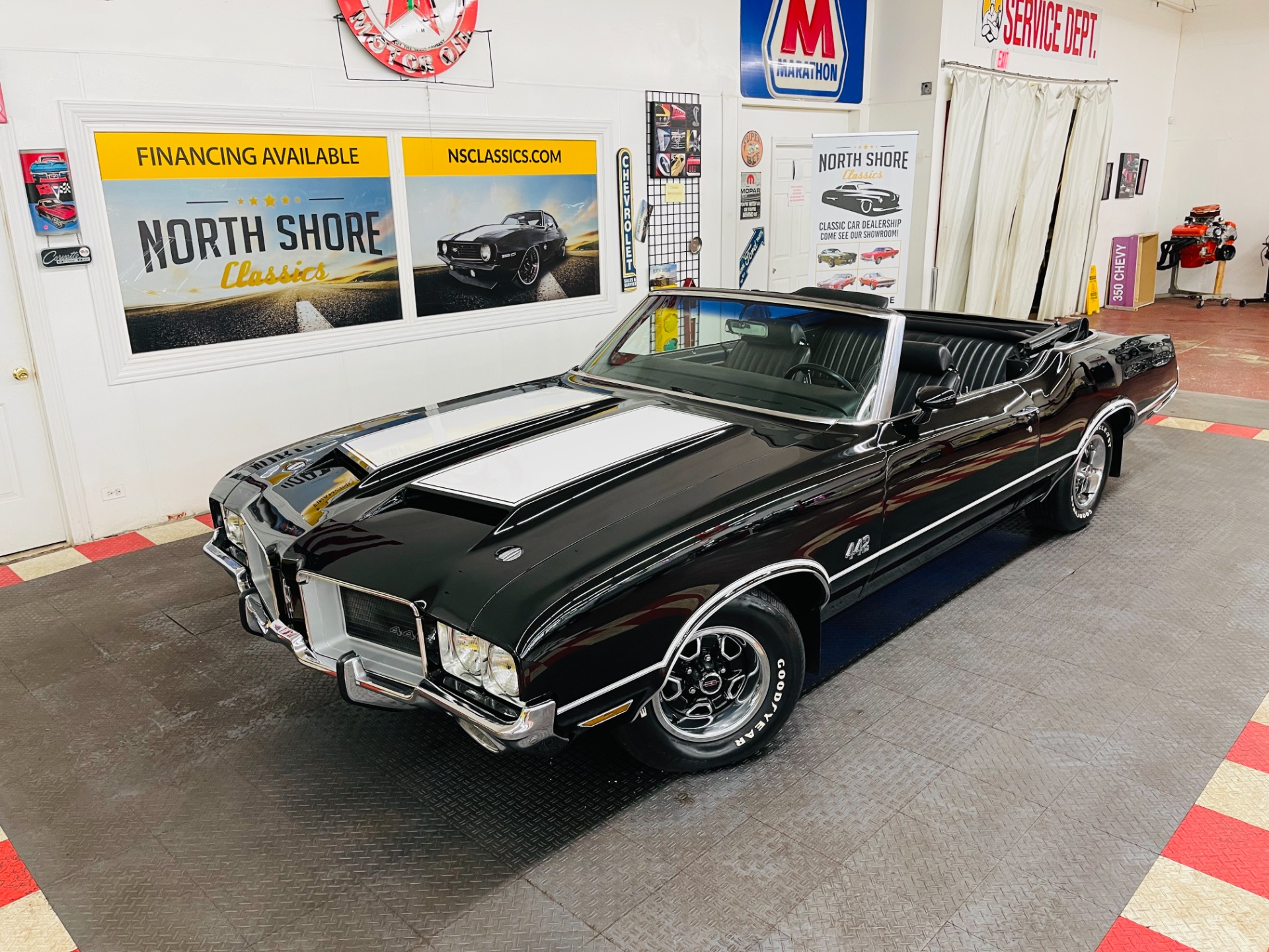 Used 1971 Oldsmobile 442 - CONVERTIBLE - TRIPLE BLACK - NUMBERS MATCHING - SEE VIDEO | St. Petersburg, FL
