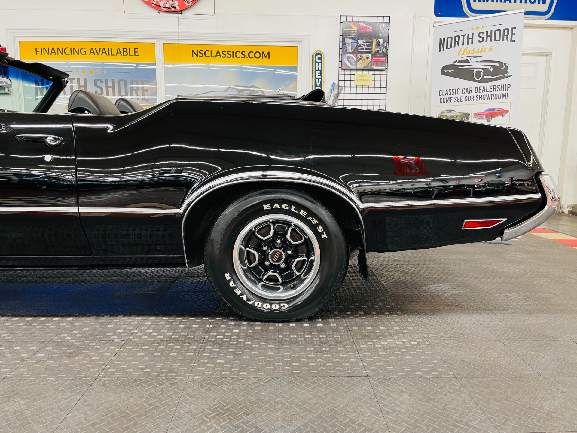 Used 1971 Oldsmobile 442 - CONVERTIBLE - TRIPLE BLACK - NUMBERS MATCHING - SEE VIDEO | Mundelein, IL