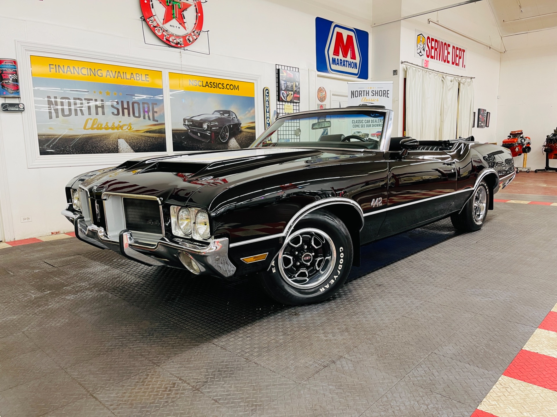Used 1971 Oldsmobile 442 - CONVERTIBLE - TRIPLE BLACK - NUMBERS MATCHING - SEE VIDEO | St. Petersburg, FL