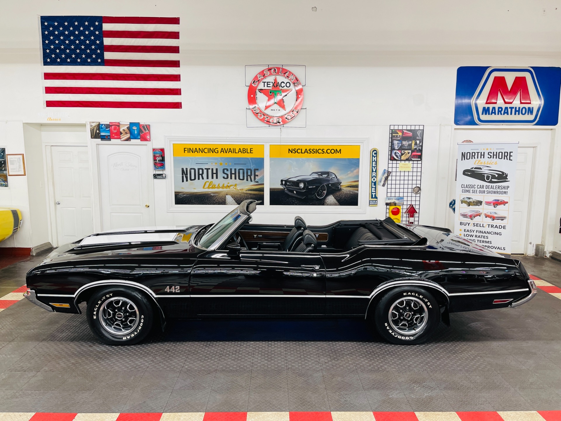 Used 1971 Oldsmobile 442 - CONVERTIBLE - TRIPLE BLACK - NUMBERS MATCHING - SEE VIDEO | St. Petersburg, FL