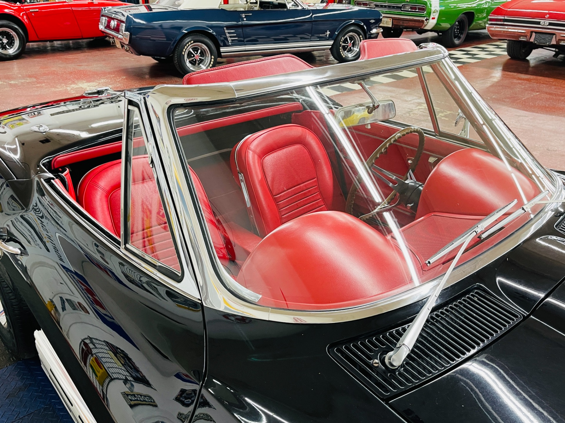 Used 1967 Chevrolet Corvette - CONVERTIBLE - REAL BLACK/RED COLOR COMBO - TANK STICKER - SEE VIDEO | St. Petersburg, FL