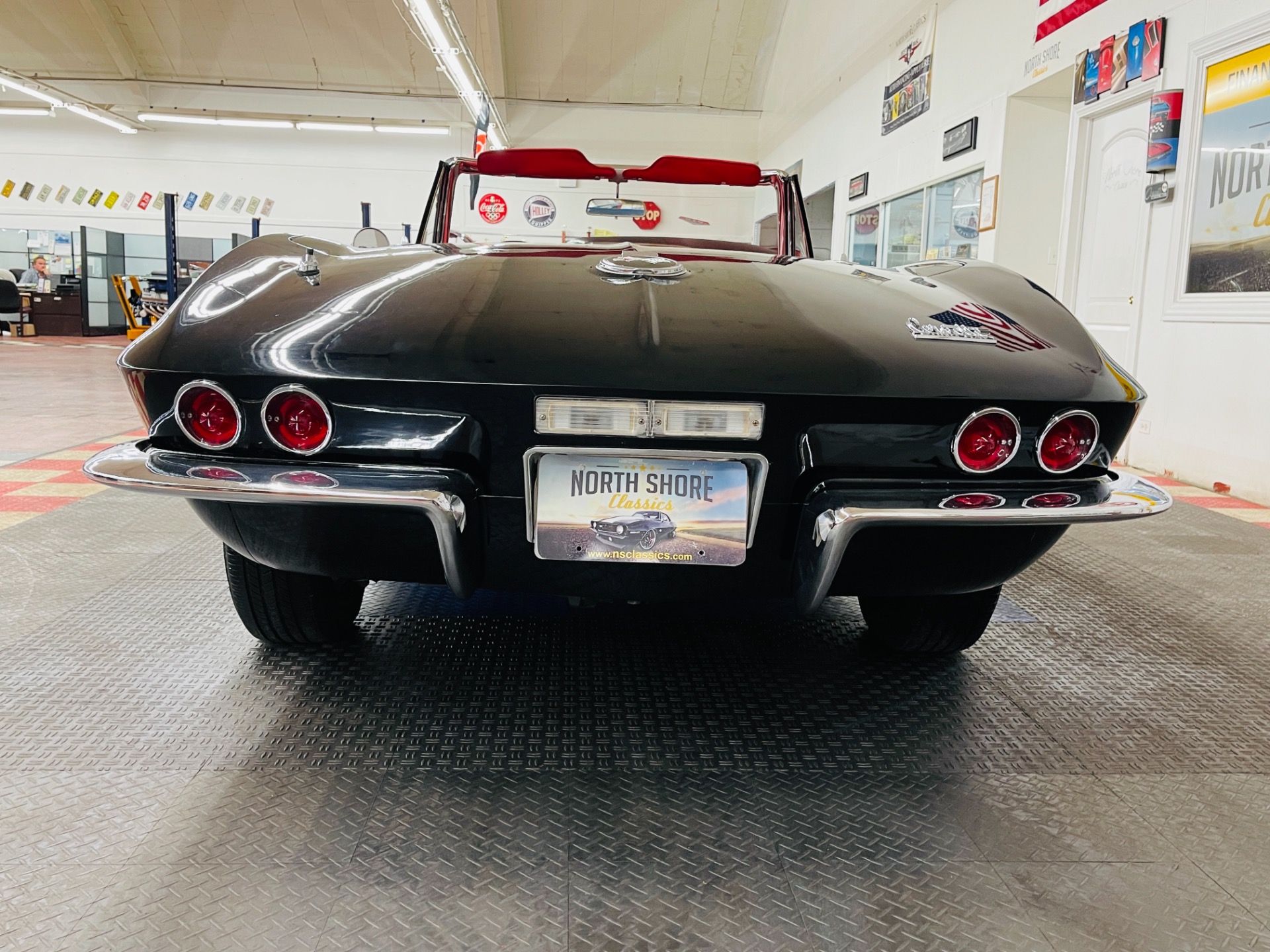 Used 1967 Chevrolet Corvette - CONVERTIBLE - REAL BLACK/RED COLOR COMBO - TANK STICKER - SEE VIDEO | St. Petersburg, FL