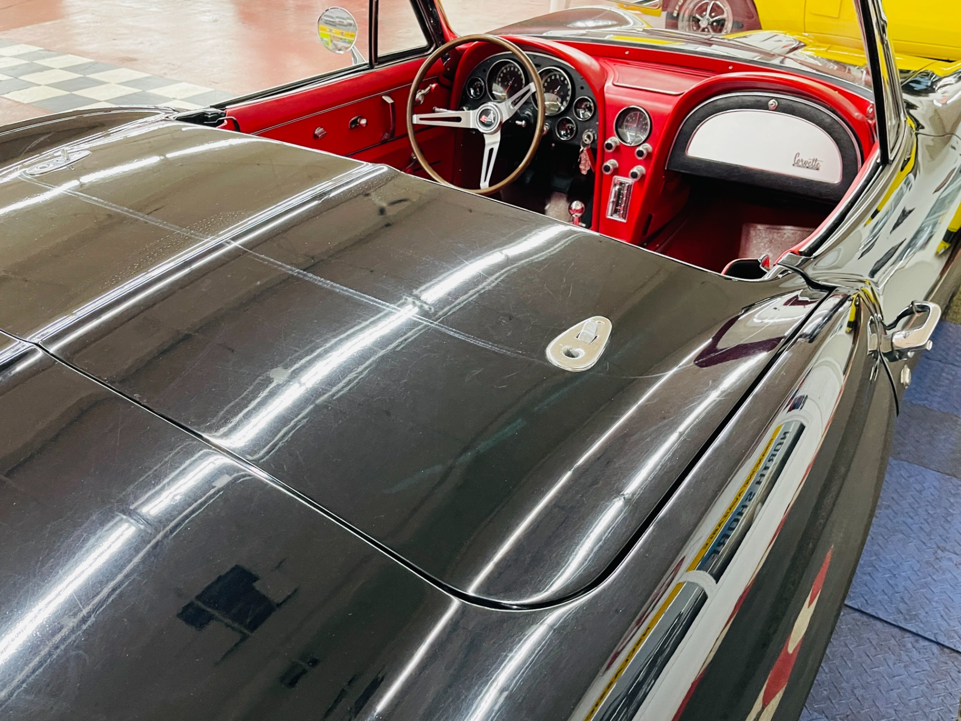 Used 1967 Chevrolet Corvette - CONVERTIBLE - REAL BLACK/RED COLOR COMBO - TANK STICKER - SEE VIDEO | St. Petersburg, FL