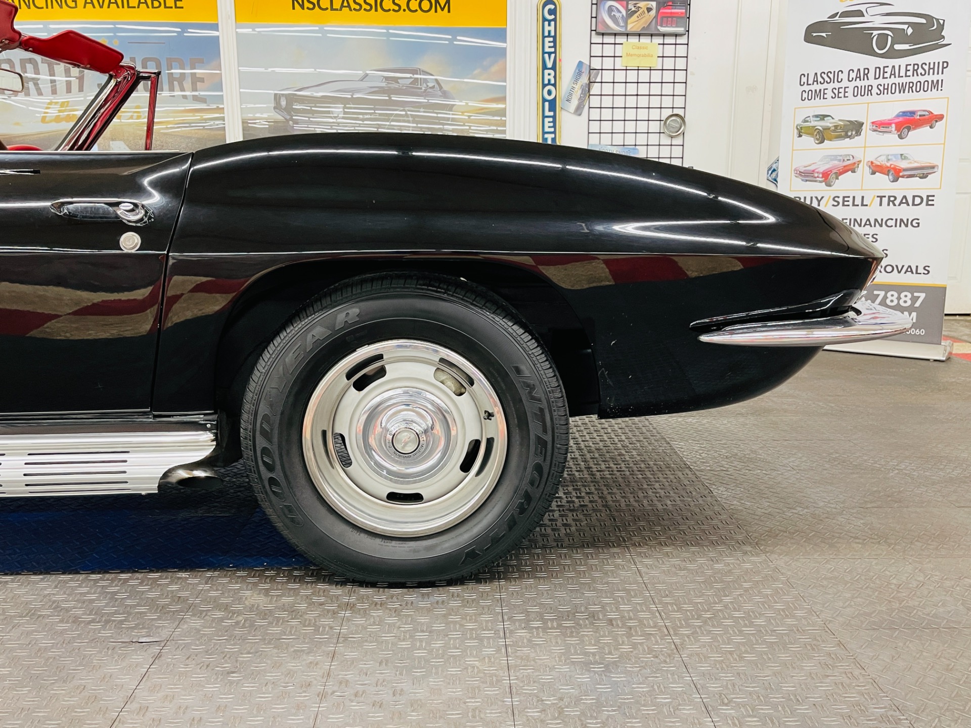 Used 1967 Chevrolet Corvette - CONVERTIBLE - REAL BLACK/RED COLOR COMBO - TANK STICKER - SEE VIDEO | St. Petersburg, FL