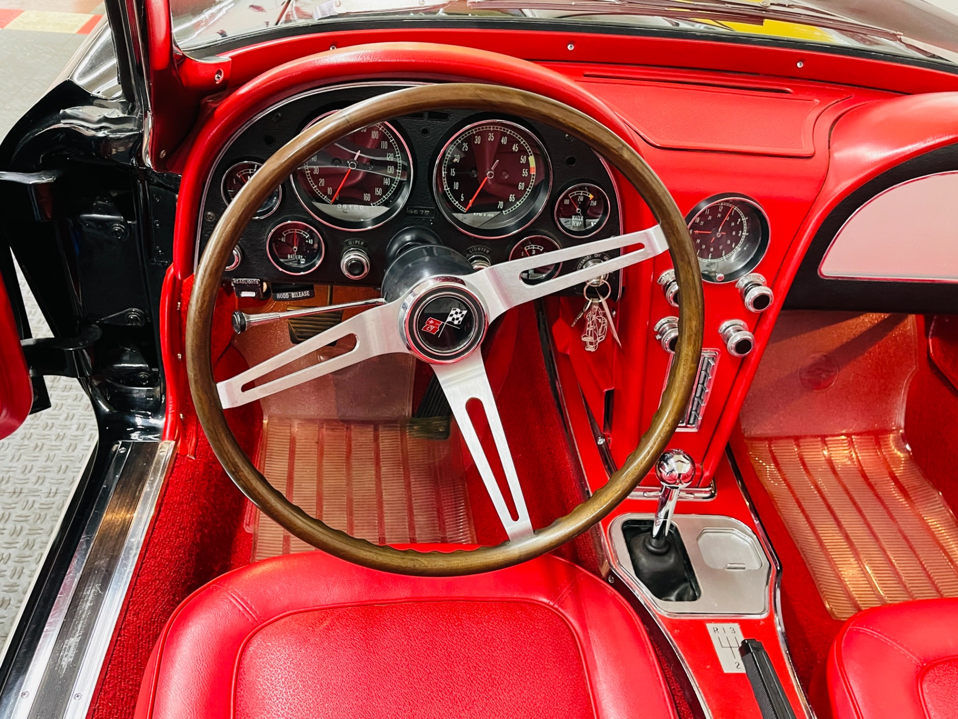 Used 1967 Chevrolet Corvette - CONVERTIBLE - REAL BLACK/RED COLOR COMBO - TANK STICKER - SEE VIDEO | St. Petersburg, FL