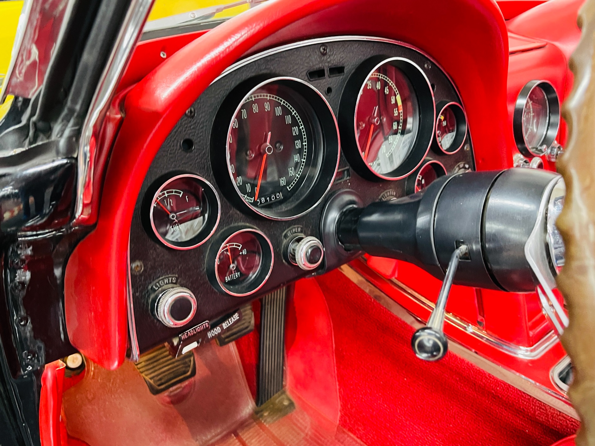Used 1967 Chevrolet Corvette - CONVERTIBLE - REAL BLACK/RED COLOR COMBO - TANK STICKER - SEE VIDEO | St. Petersburg, FL