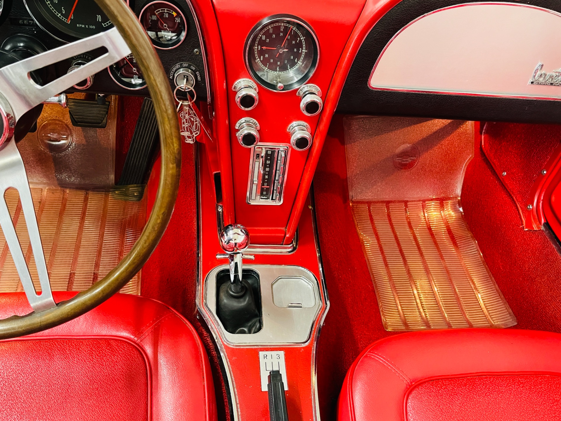 Used 1967 Chevrolet Corvette - CONVERTIBLE - REAL BLACK/RED COLOR COMBO - TANK STICKER - SEE VIDEO | St. Petersburg, FL