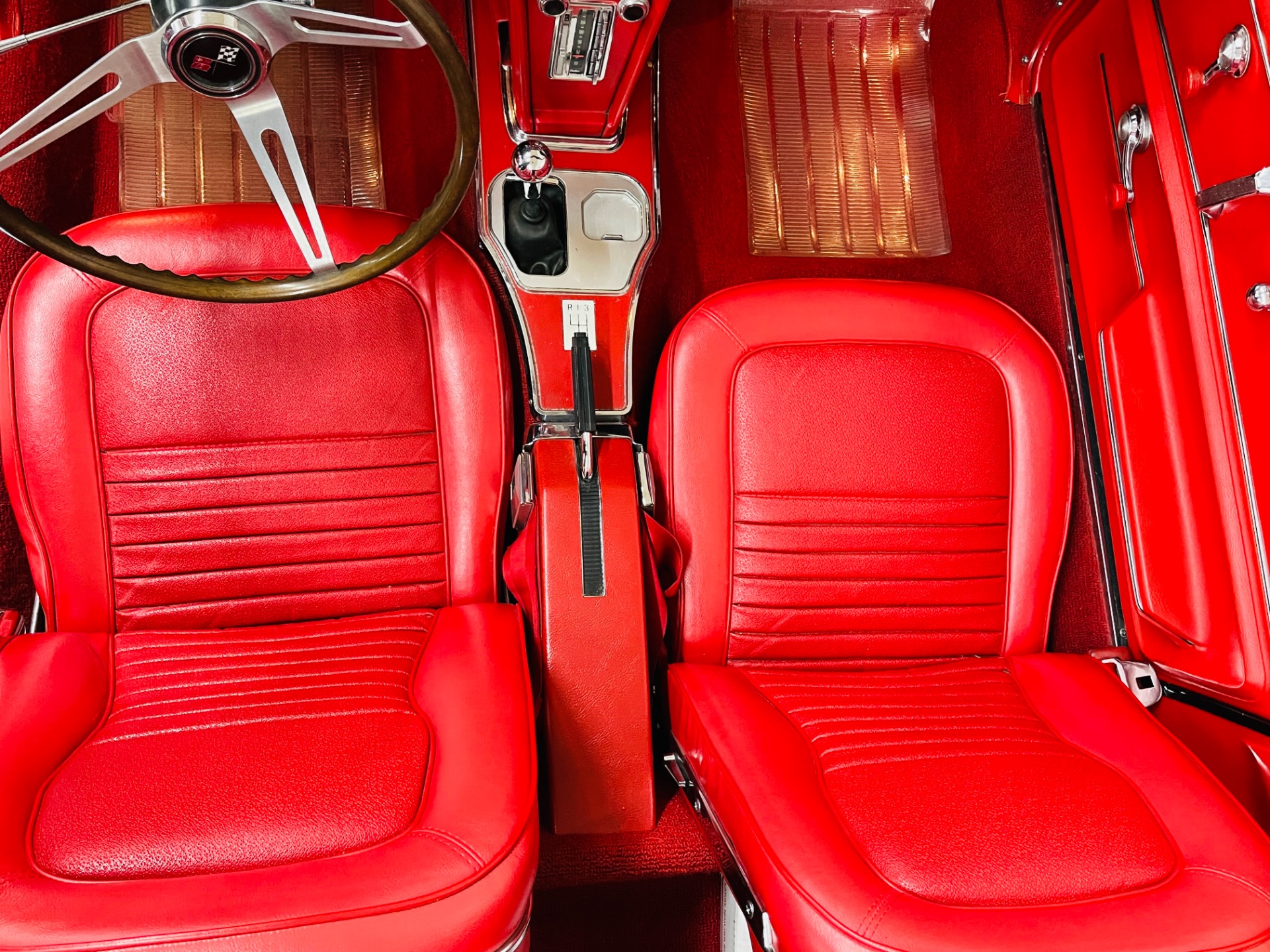 Used 1967 Chevrolet Corvette - CONVERTIBLE - REAL BLACK/RED COLOR COMBO - TANK STICKER - SEE VIDEO | St. Petersburg, FL