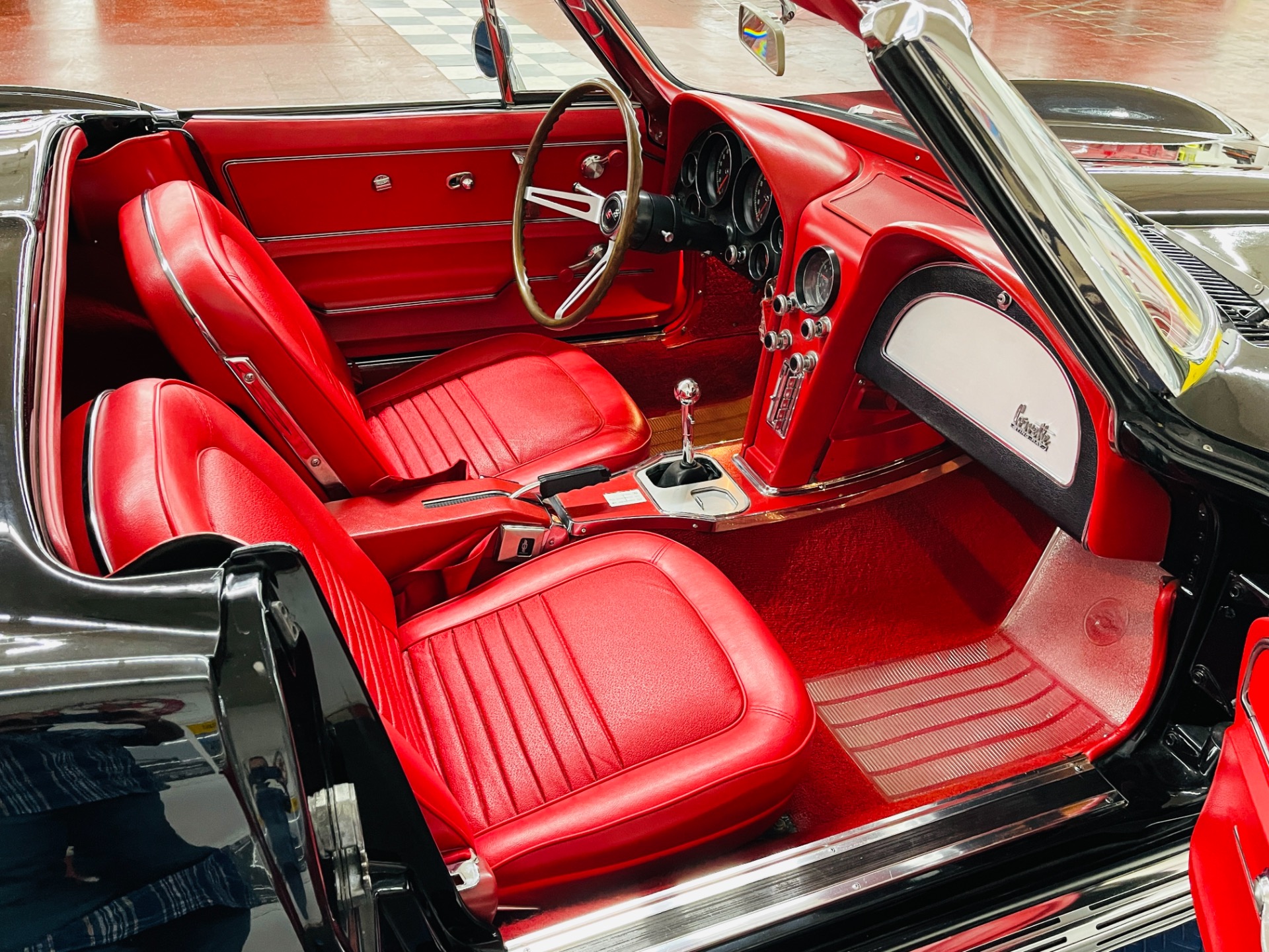 Used 1967 Chevrolet Corvette - CONVERTIBLE - REAL BLACK/RED COLOR COMBO - TANK STICKER - SEE VIDEO | St. Petersburg, FL