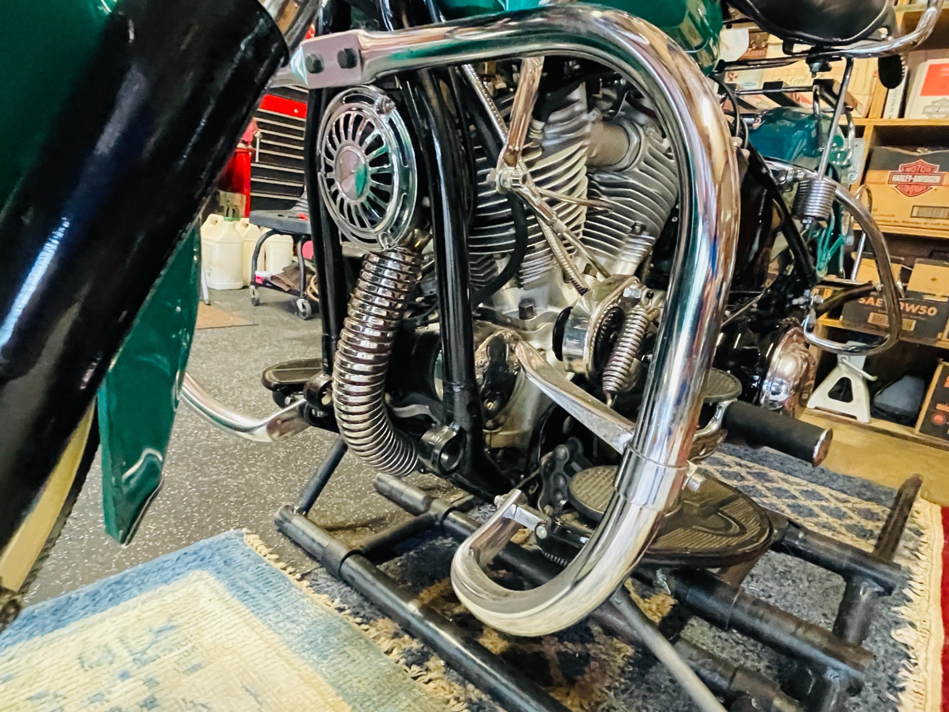 Used 1949 Harley Davidson Hydra Glide Fully Restored Magazine Bike | St. Petersburg, FL