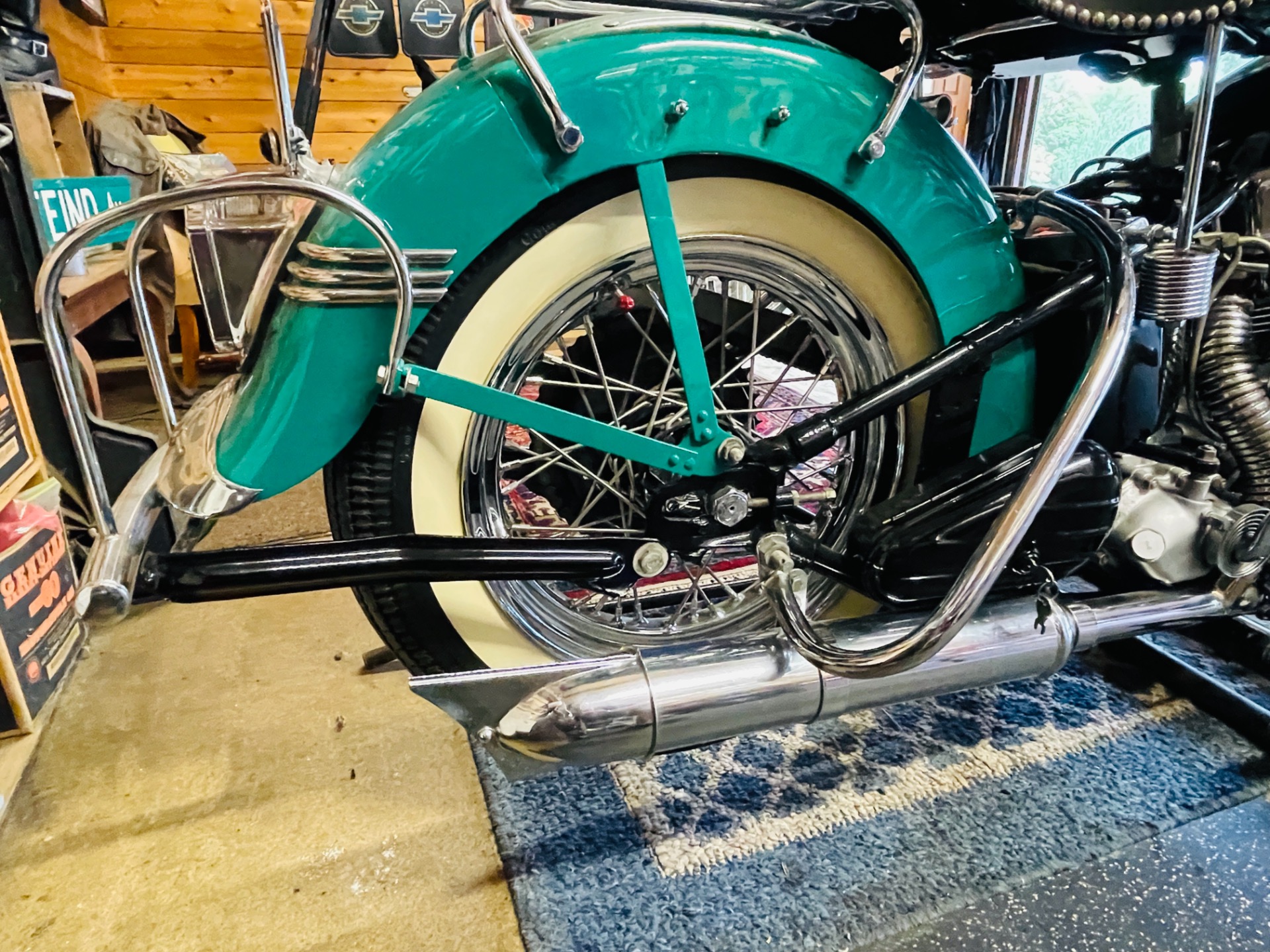 Used 1949 Harley Davidson Hydra Glide Fully Restored Magazine Bike | St. Petersburg, FL