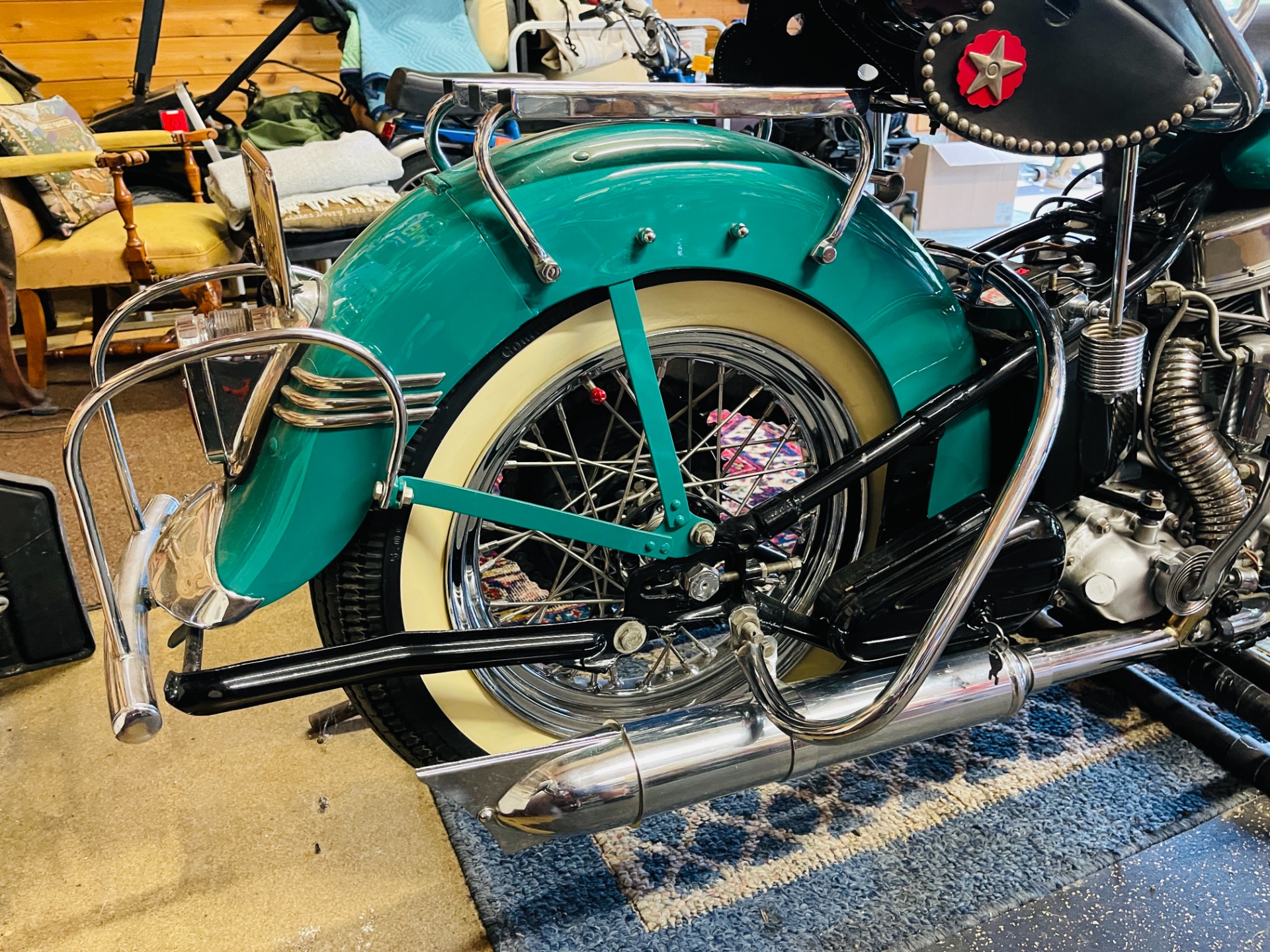 Used 1949 Harley Davidson Hydra Glide Fully Restored Magazine Bike | St. Petersburg, FL