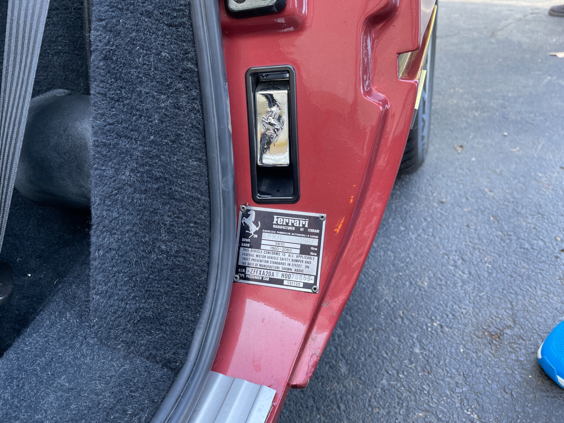 Used 1987 Ferrari 328 GTS Low Mile Italian Exotic | St. Petersburg, FL