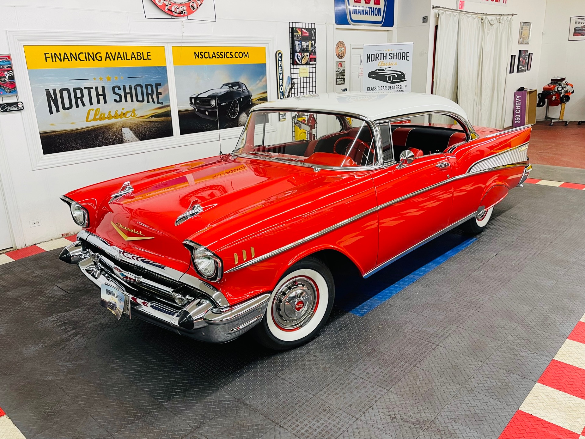 Used 1957 Chevrolet Bel Air - HARDTOP - 4 SPEED - BEAUTIFUL RESTORATION - SEE VIDEO | St. Petersburg, FL
