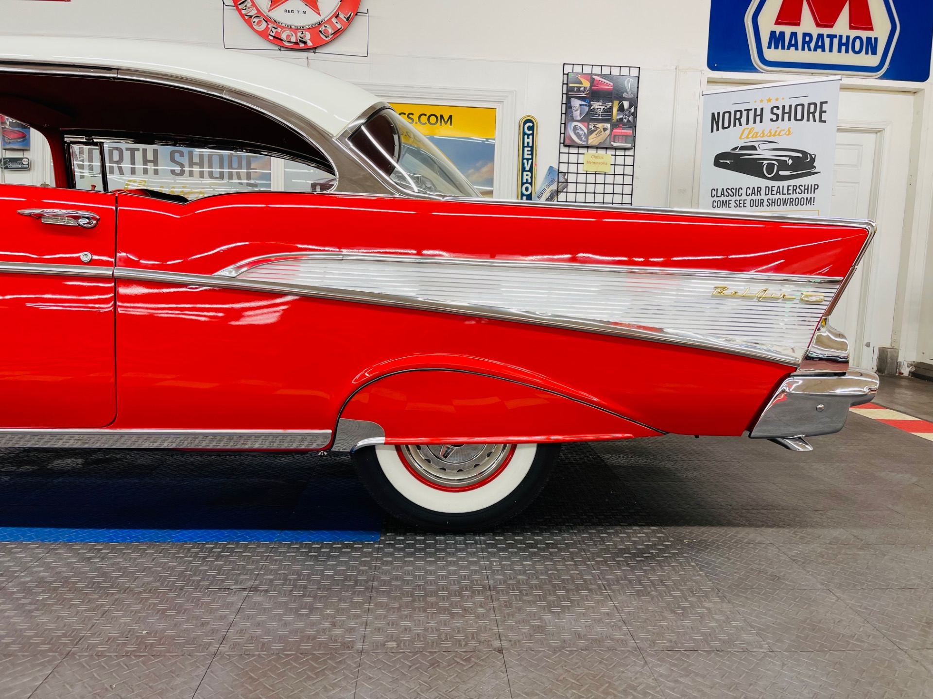 Used 1957 Chevrolet Bel Air - HARDTOP - 4 SPEED - BEAUTIFUL RESTORATION - SEE VIDEO | St. Petersburg, FL