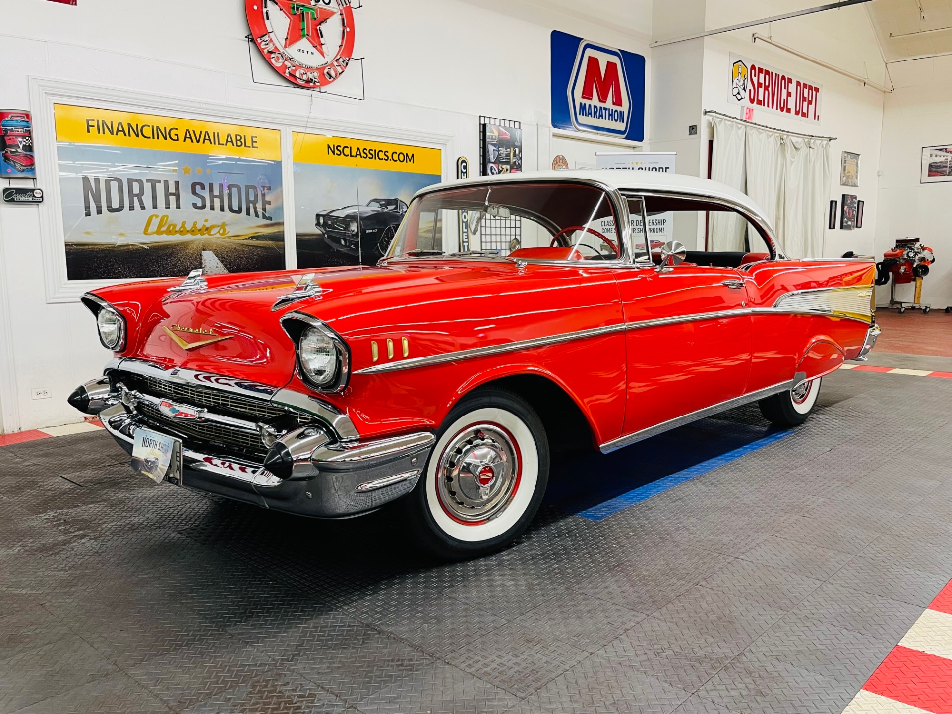Used 1957 Chevrolet Bel Air - HARDTOP - 4 SPEED - BEAUTIFUL RESTORATION - SEE VIDEO | St. Petersburg, FL