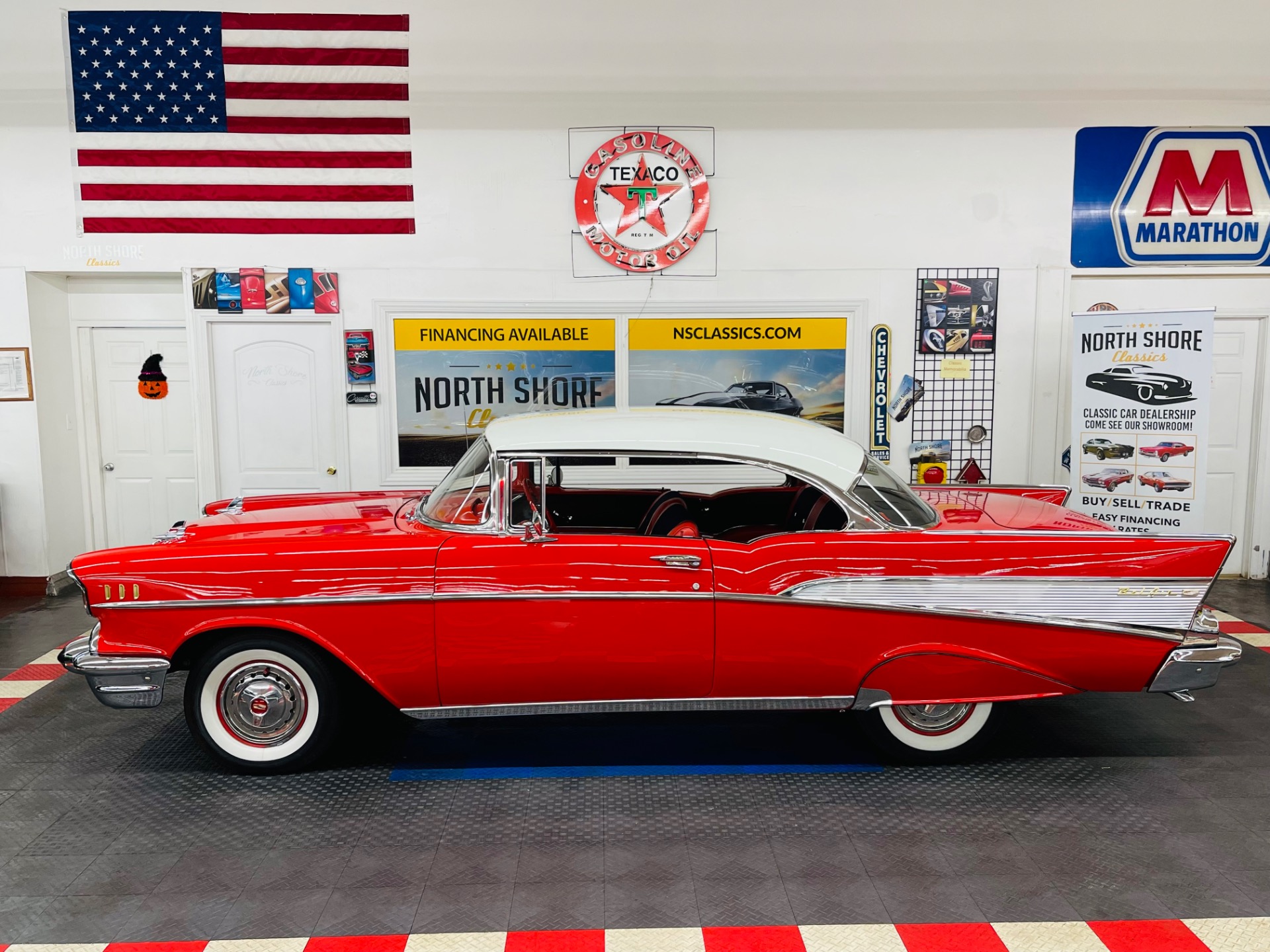Used 1957 Chevrolet Bel Air - HARDTOP - 4 SPEED - BEAUTIFUL RESTORATION - SEE VIDEO | St. Petersburg, FL
