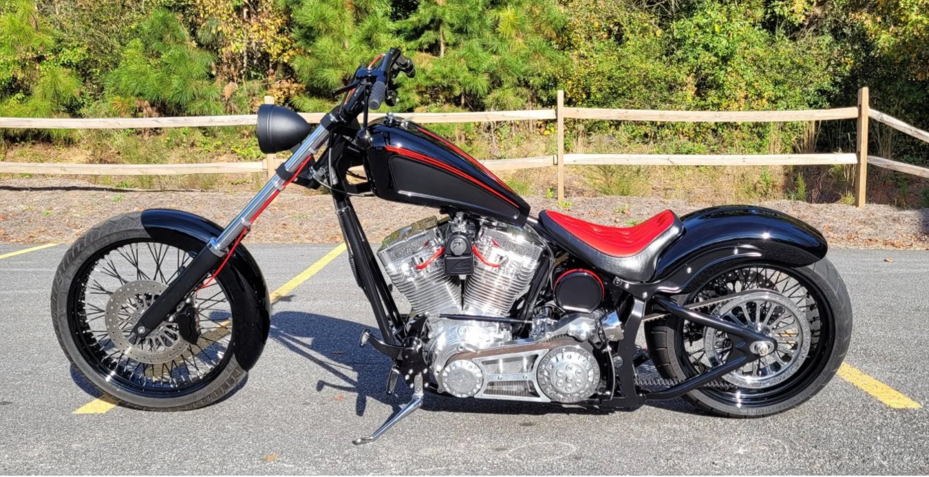Used 2008 Custom Bobber Motorcycle - GREAT LOOKING OLD SCHOOL STYLE | Mundelein, IL