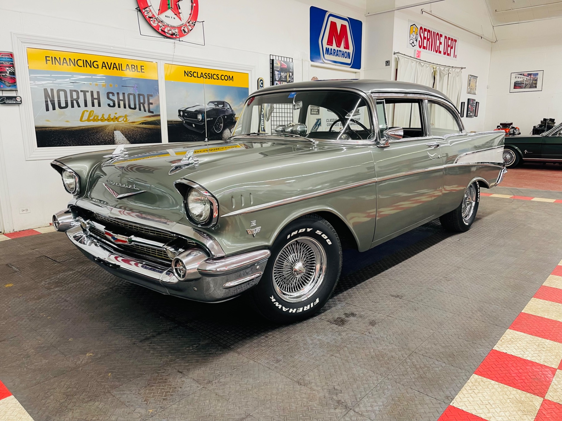 Used 1957 Chevrolet Bel Air - 2 DOOR SEDAN - OLDER RESTORATION - RUNS GREAT - | Mundelein, IL