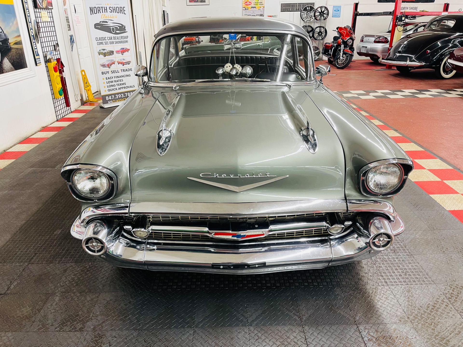 Used 1957 Chevrolet Bel Air - 2 DOOR SEDAN - OLDER RESTORATION - RUNS GREAT - | Mundelein, IL