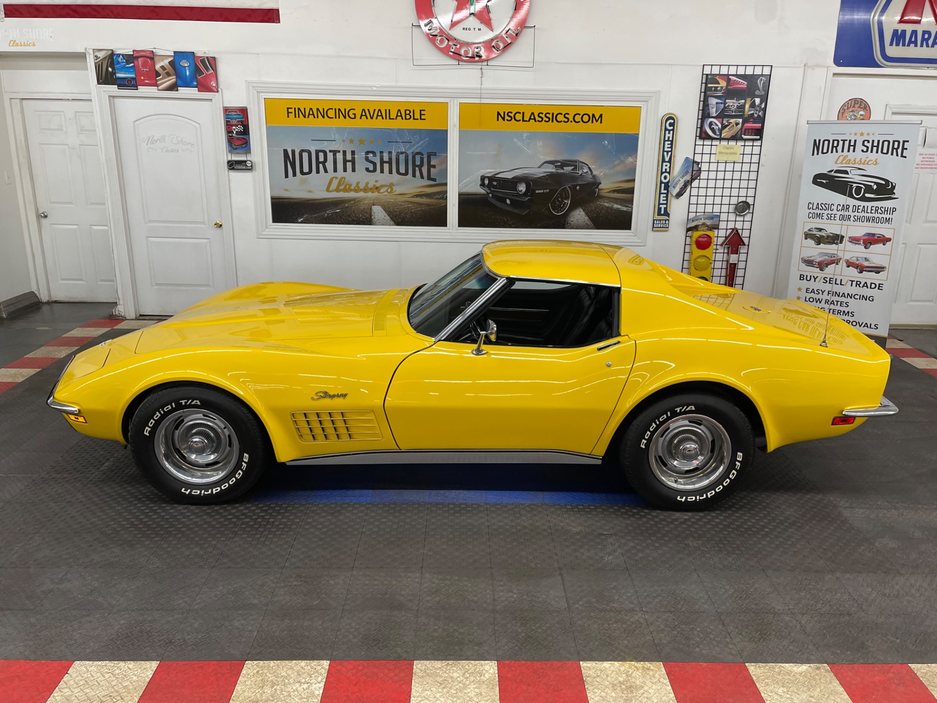 Used 1971 Chevrolet Corvette - HIGHLY OPTIONED COUPE - FACTORY A/C - SEE VIDEO | Mundelein, IL