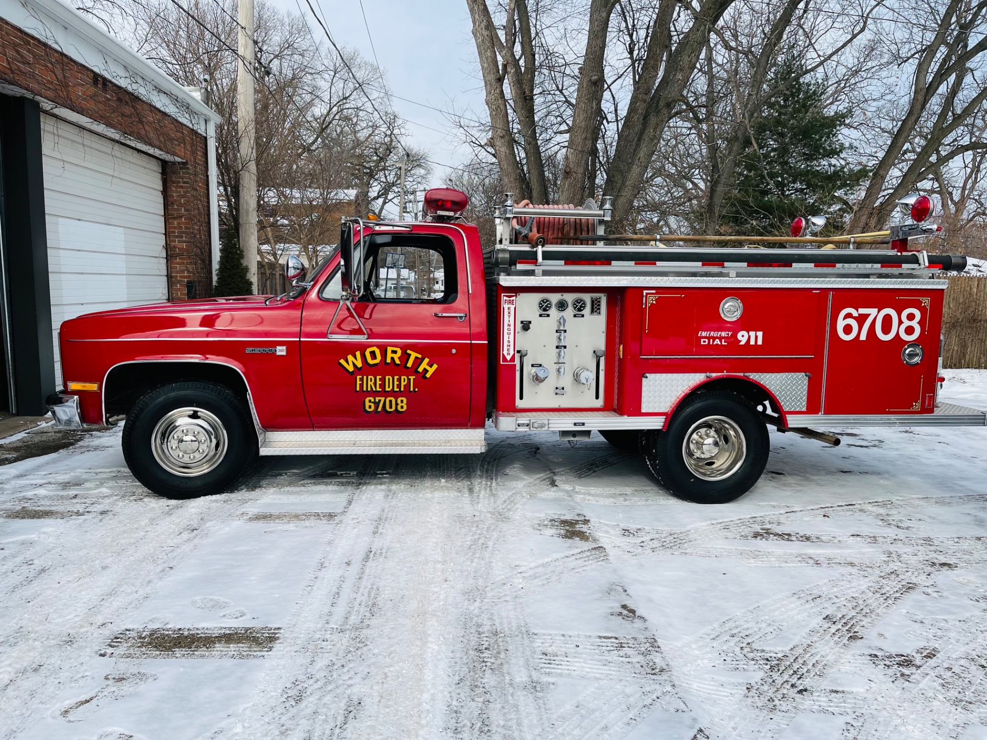Used 1981 GMC Sierra 3500 Fire truck - SEE VIDEO | Mundelein, IL