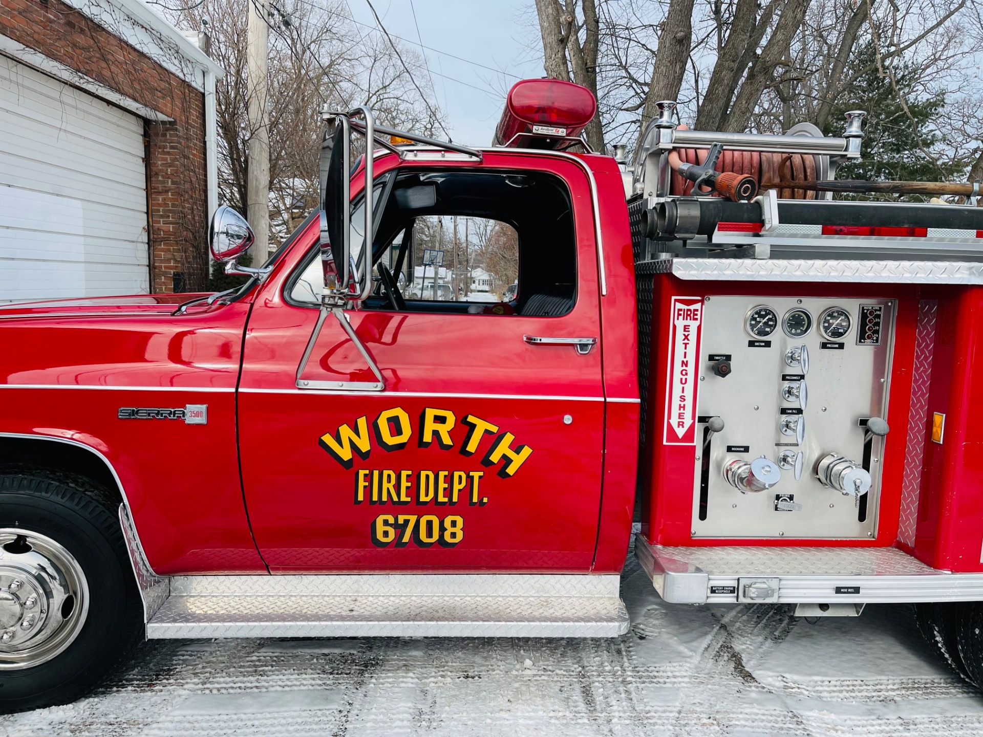 Used 1981 GMC Sierra 3500 Fire truck - SEE VIDEO | Mundelein, IL