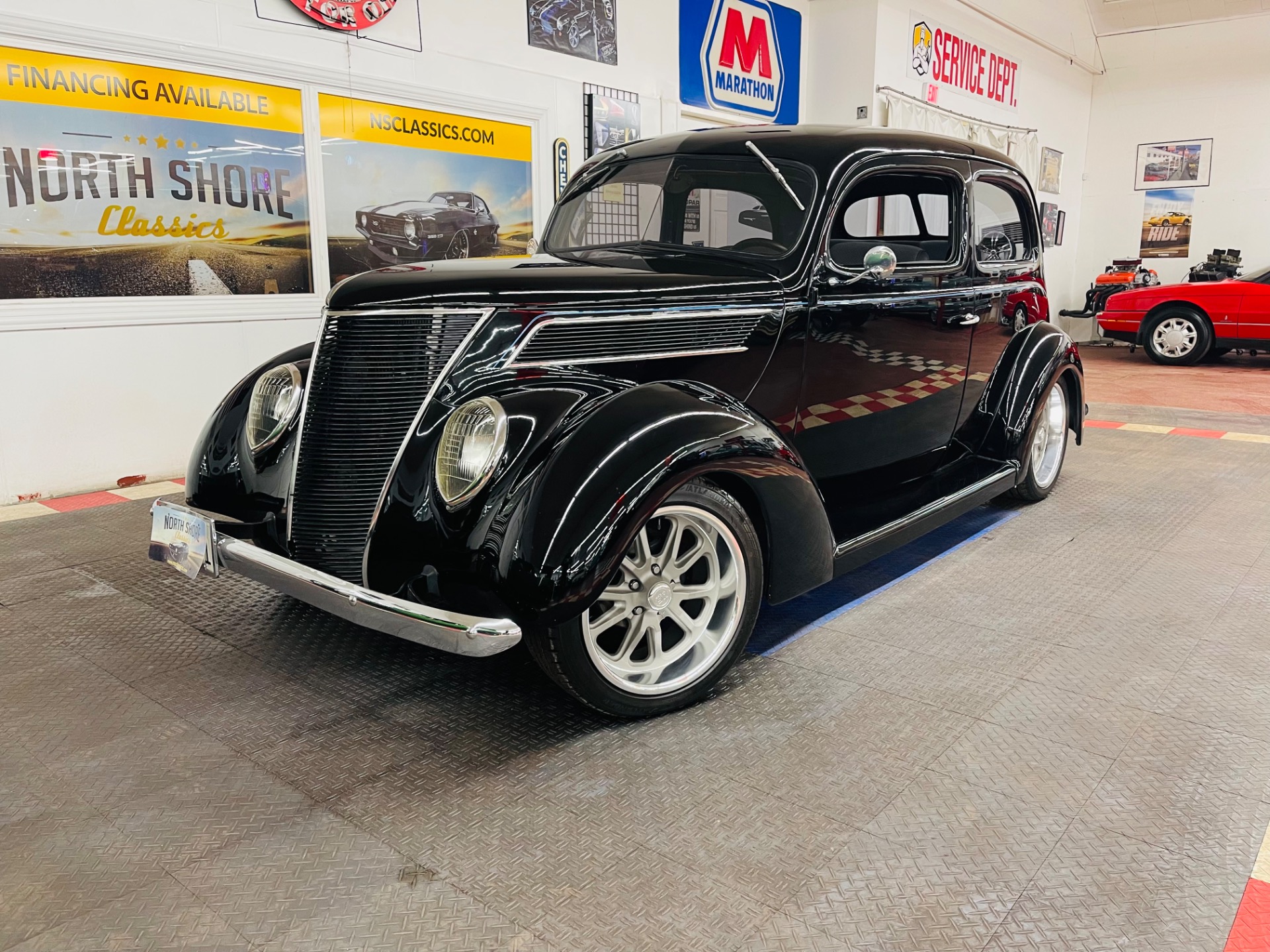 Used 1937 Ford Hot Rod / Street Rod - TUDOR SEDAN - AIR RIDE - MODERN A/C SYSTEM - SEE VIDEO | Mundelein, IL