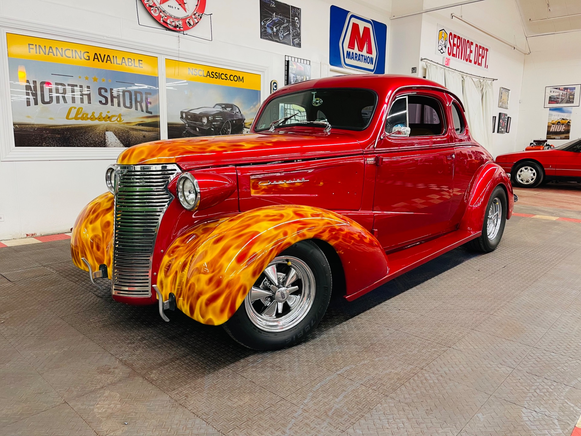 Used 1938 Chevy Business Coupe High End Street Rod Power Options - SEE VIDEO | Mundelein, IL