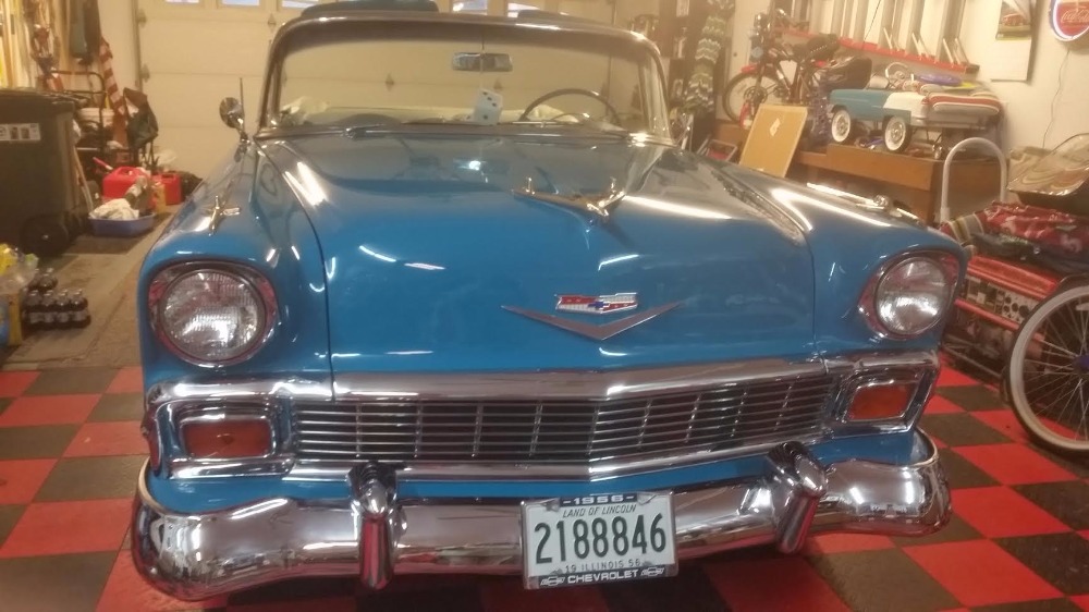 Used 1956 Chevrolet Bel Air FRAME OFF CONVERTIBLE RESTORED-SHOW QUALITY | Mundelein, IL