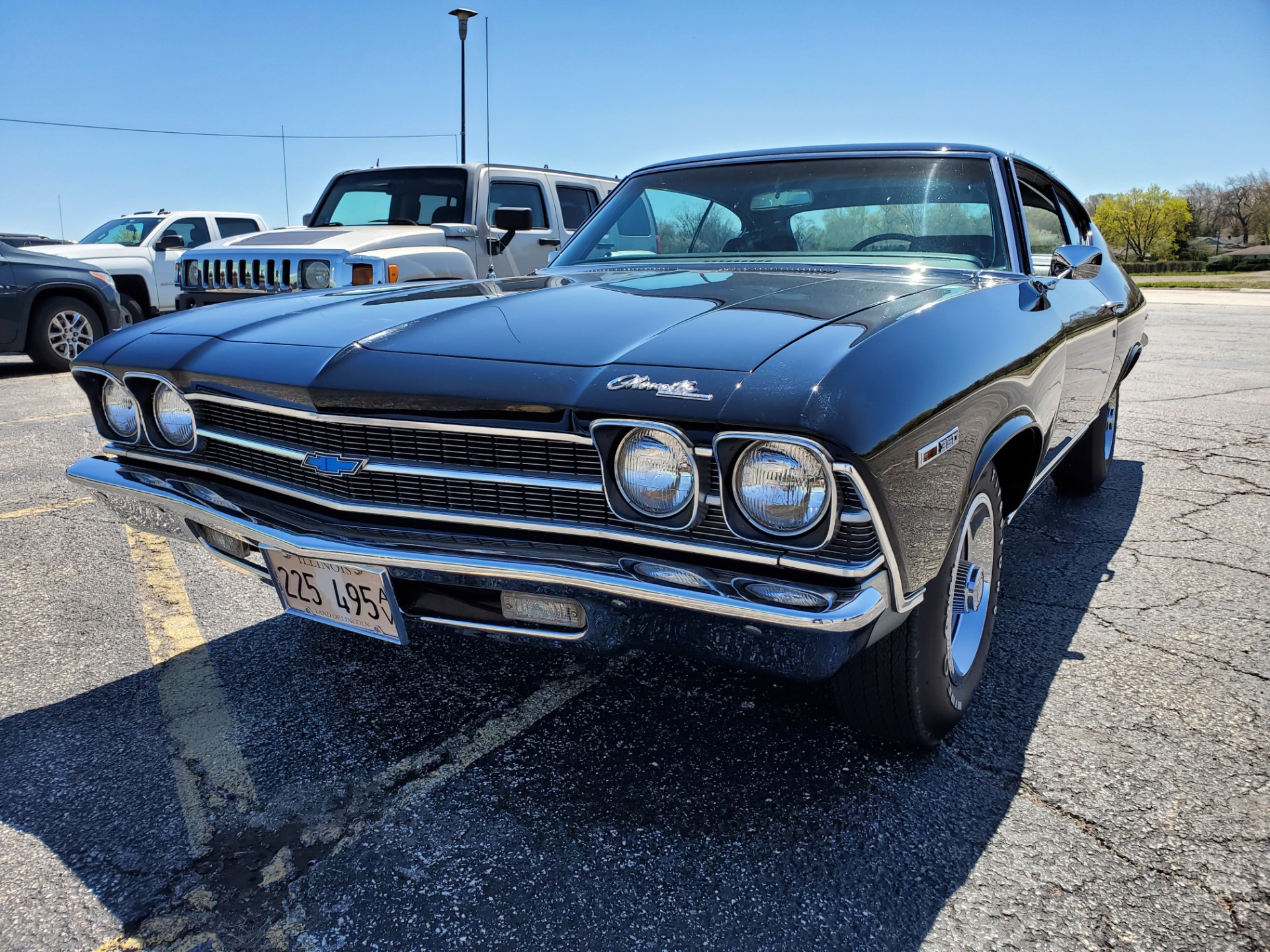 Used 1969 Chevrolet Chevelle - RARE 300HP 350 - FACTORY CODE 10 RAVEN BLACK | St. Petersburg, FL