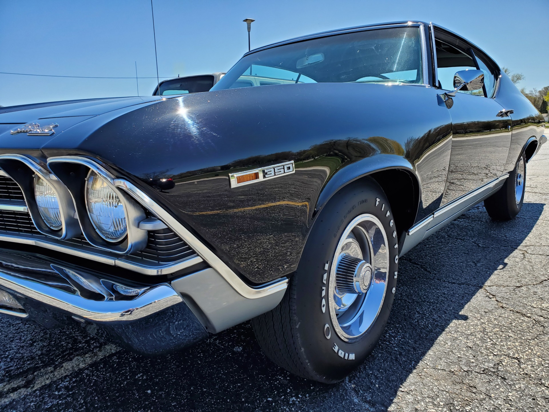 Used 1969 Chevrolet Chevelle - RARE 300HP 350 - FACTORY CODE 10 RAVEN BLACK | St. Petersburg, FL