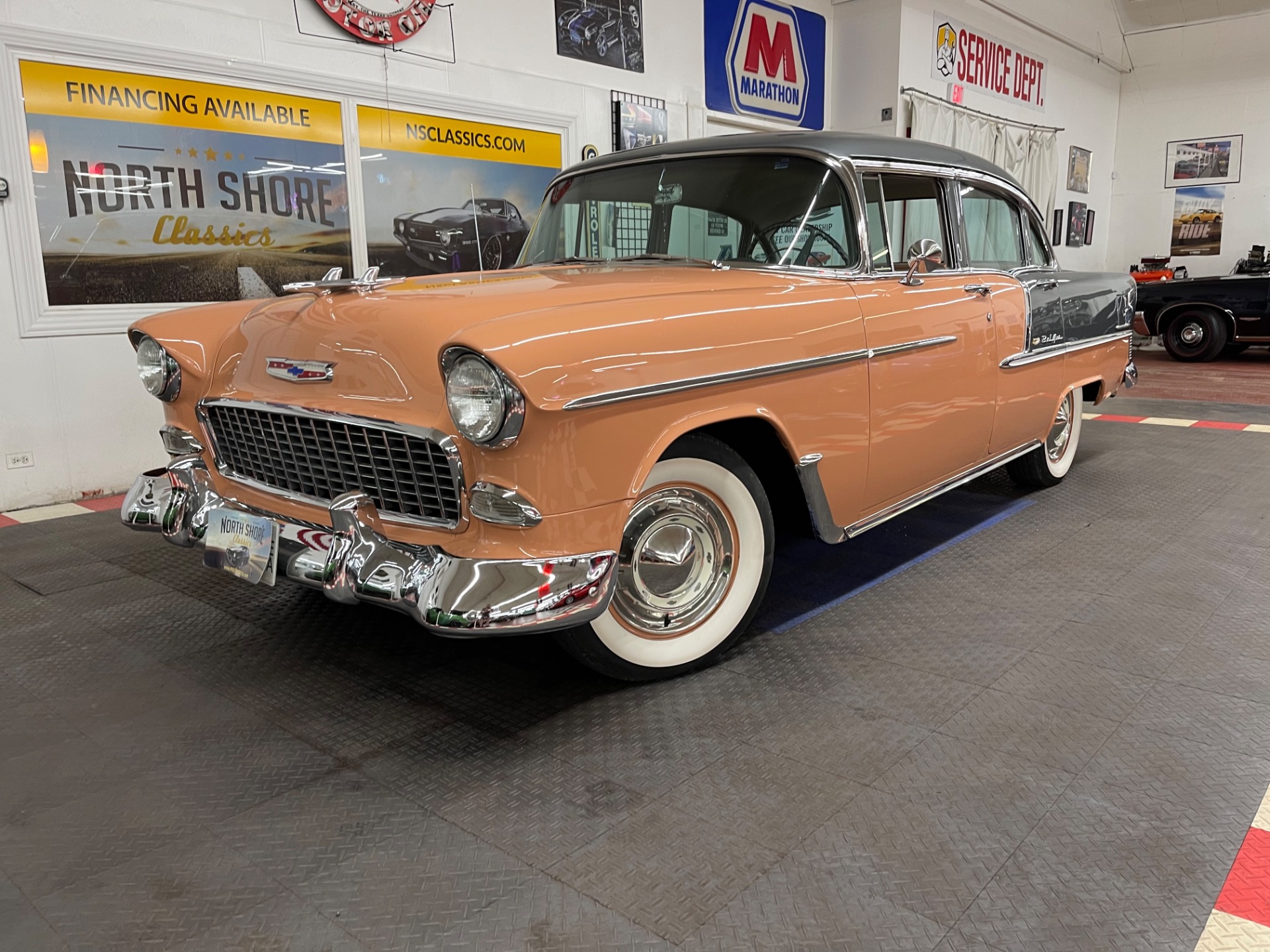 Used 1955 Chevrolet Bel Air - 4 DOOR SEDAN - SHOW QUALITY PAINT - SEE VIDEO | St. Petersburg, FL