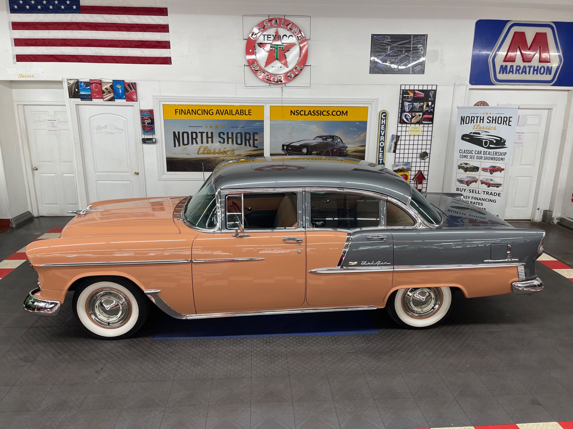Used 1955 Chevrolet Bel Air - 4 DOOR SEDAN - SHOW QUALITY PAINT - SEE VIDEO | St. Petersburg, FL