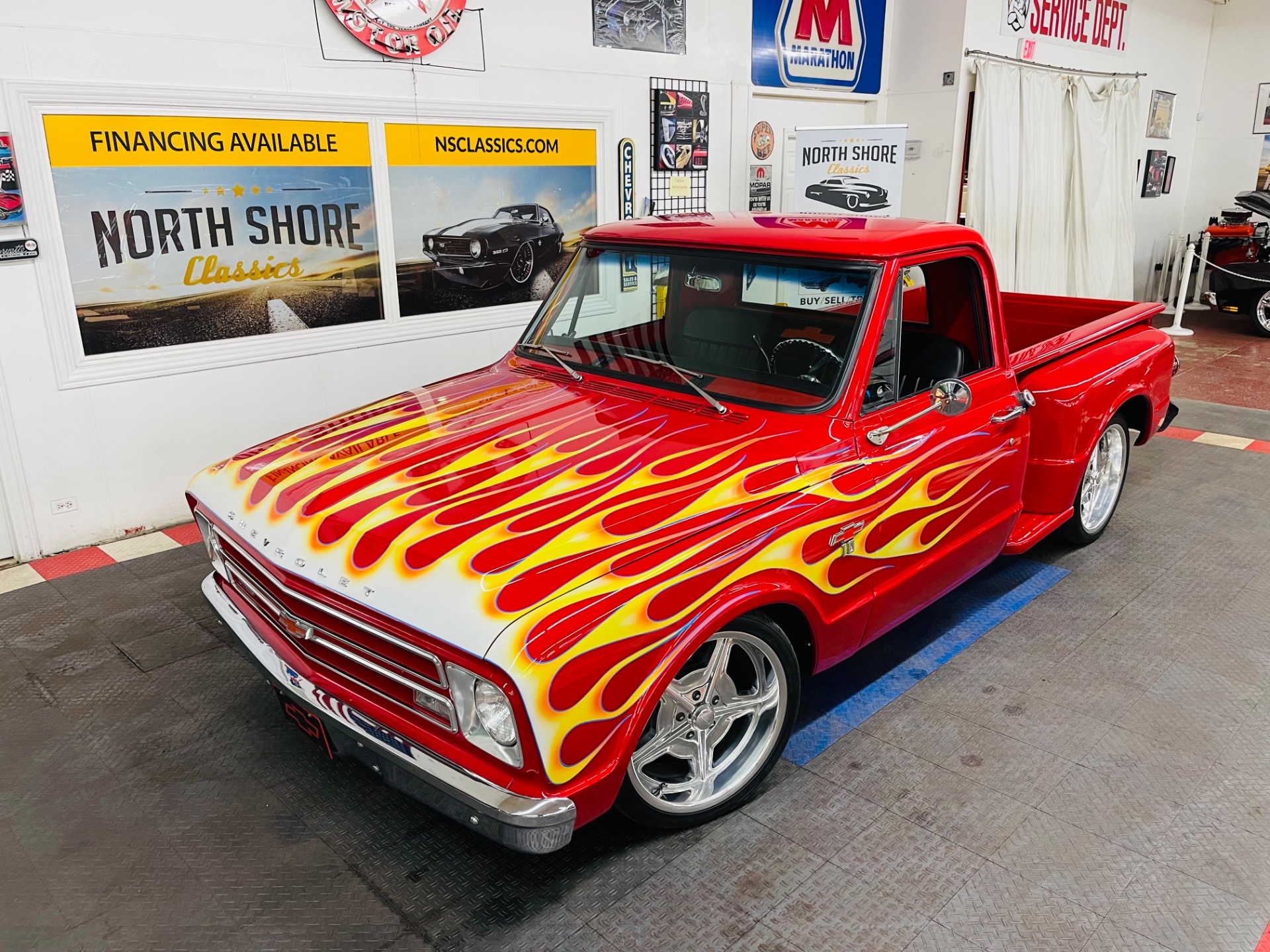 Used 1967 Chevrolet Pickup - C10 - AIR RIDE SUSPENSION - CUSTOM PAINT - SEE VIDEO | Mundelein, IL