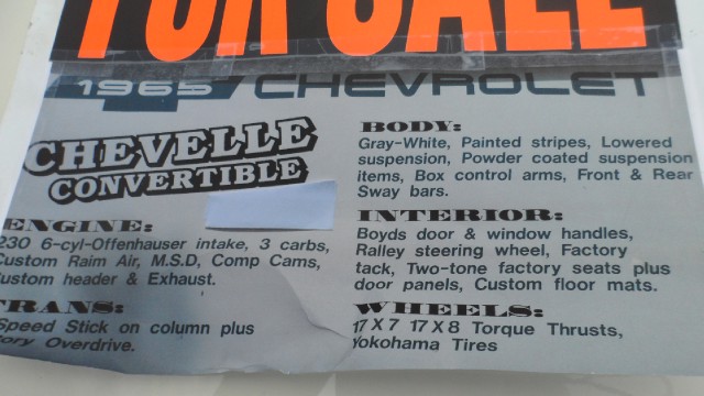 Used 1965 Chevrolet Chevelle Malibu-SEE VIDEO | Mundelein, IL