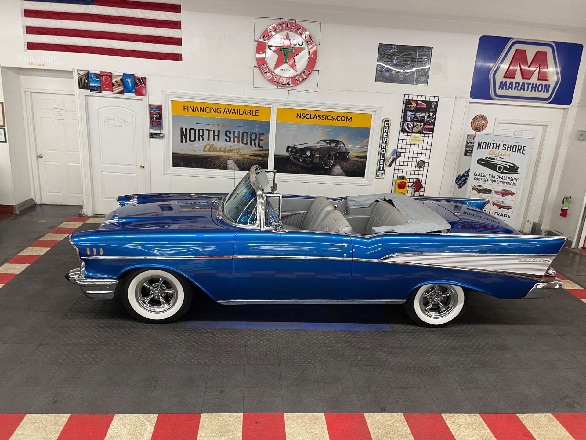 Used 1957 Chevrolet Bel Air - CONVERTIBLE - DUAL QUAD V8 - 4 SPEED - SEE VIDEO | St. Petersburg, FL