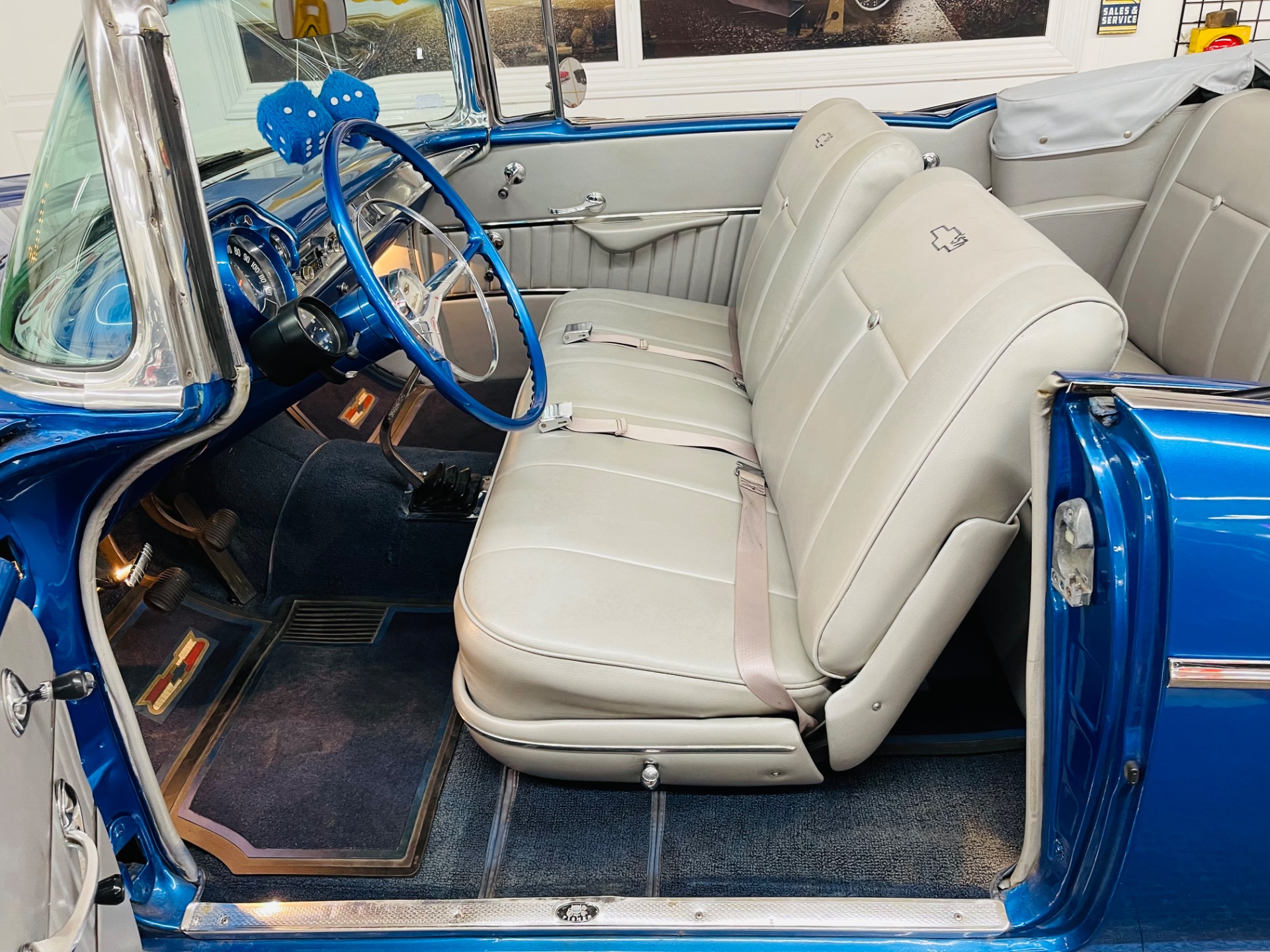 Used 1957 Chevrolet Bel Air - CONVERTIBLE - DUAL QUAD V8 - 4 SPEED - SEE VIDEO | St. Petersburg, FL