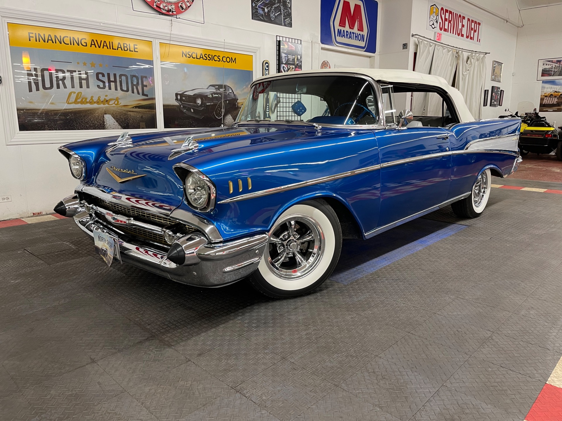 Used 1957 Chevrolet Bel Air - CONVERTIBLE - DUAL QUAD V8 - 4 SPEED - SEE VIDEO | St. Petersburg, FL