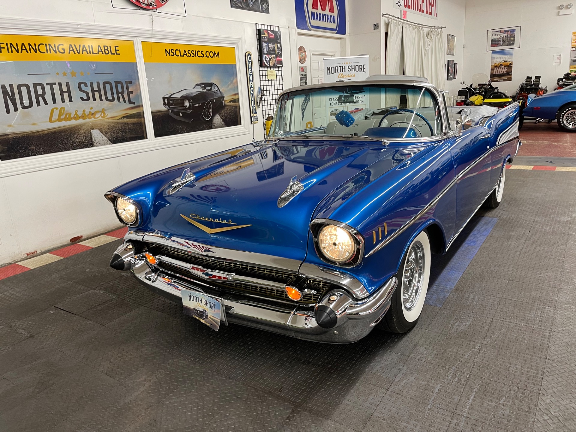 Used 1957 Chevrolet Bel Air - CONVERTIBLE - DUAL QUAD V8 - 4 SPEED - SEE VIDEO | St. Petersburg, FL