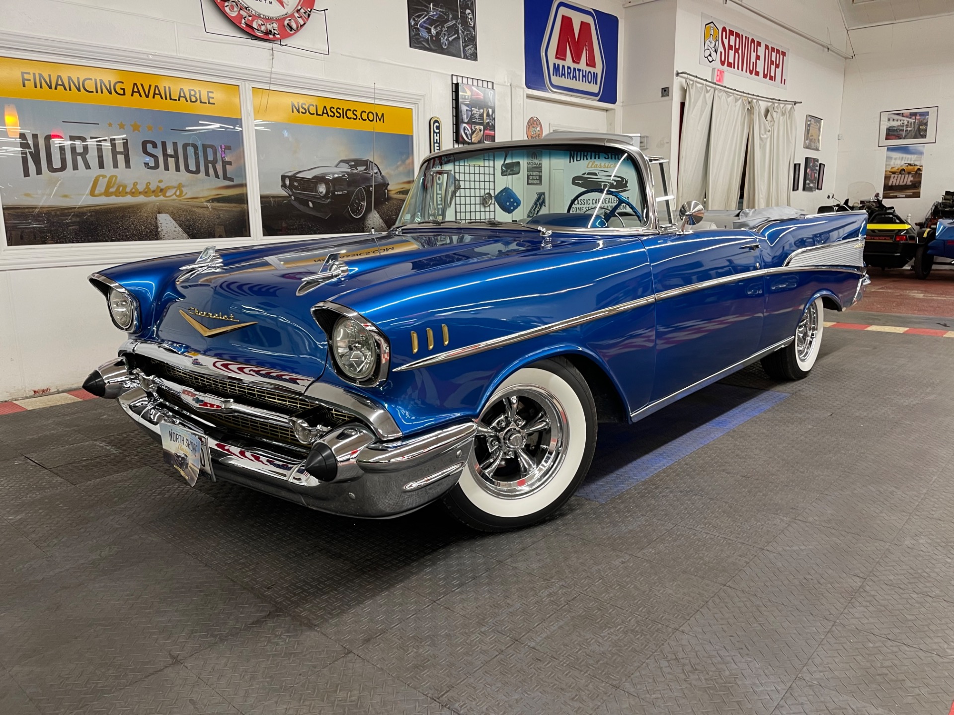 Used 1957 Chevrolet Bel Air - CONVERTIBLE - DUAL QUAD V8 - 4 SPEED - SEE VIDEO | St. Petersburg, FL