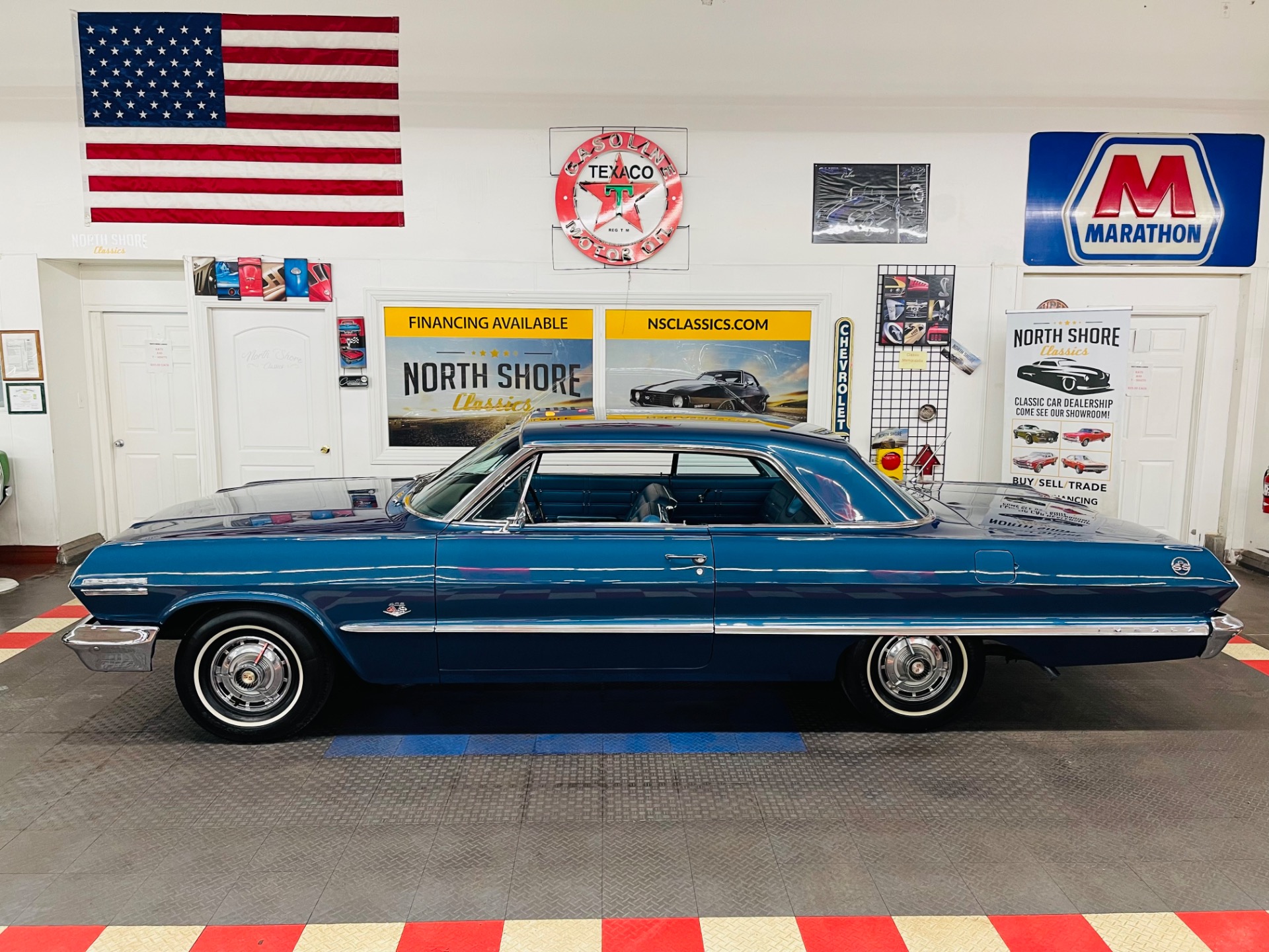 Used 1963 Chevrolet Impala - SUPER SPORT - 409 V8 - 4 SPEED - FACTORY AC - SEE VIDEO | Mundelein, IL