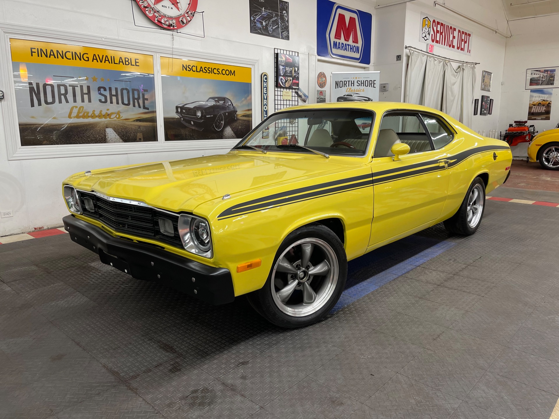 Used 1973 Plymouth Duster - 4 SPEED - 318 C.I. ENGINE-SEE VIDEO | Mundelein, IL