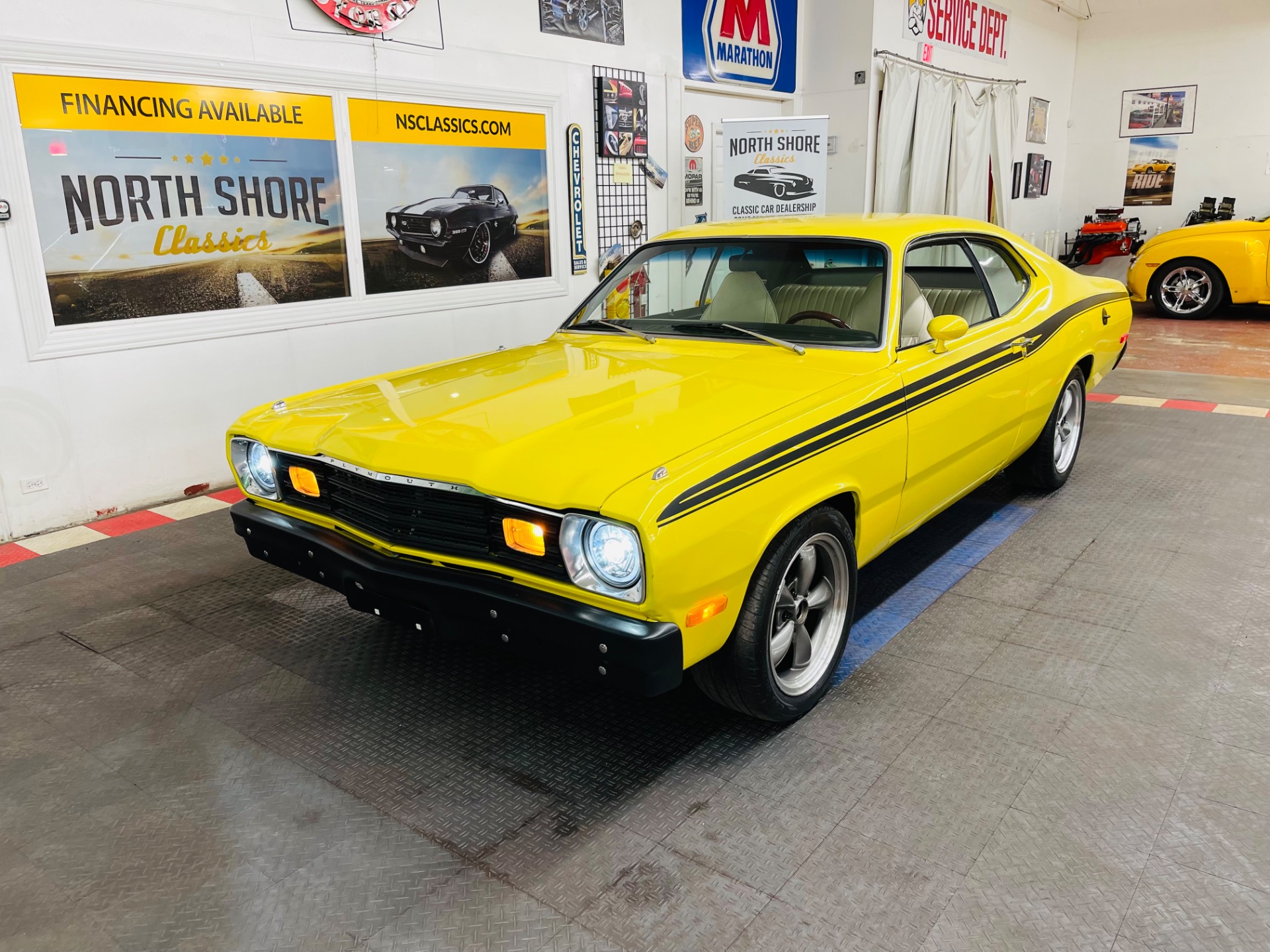 Used 1973 Plymouth Duster - 4 SPEED - 318 C.I. ENGINE-SEE VIDEO | Mundelein, IL
