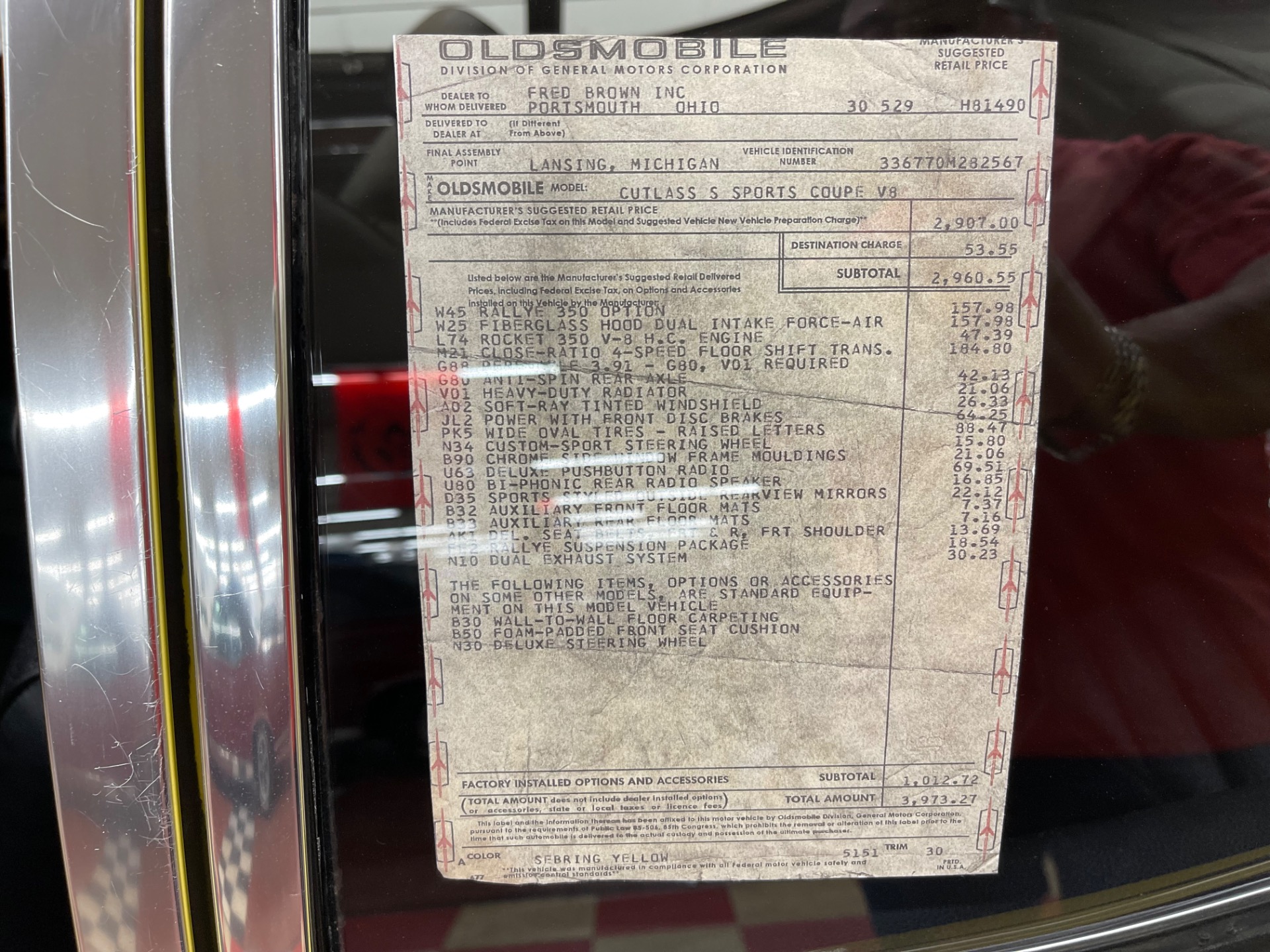 Used 1970 Oldsmobile Cutlass - RALLYE 350 SPORT COUPE - RARE 4 SPEED -SEE VIDEO | St. Petersburg, FL