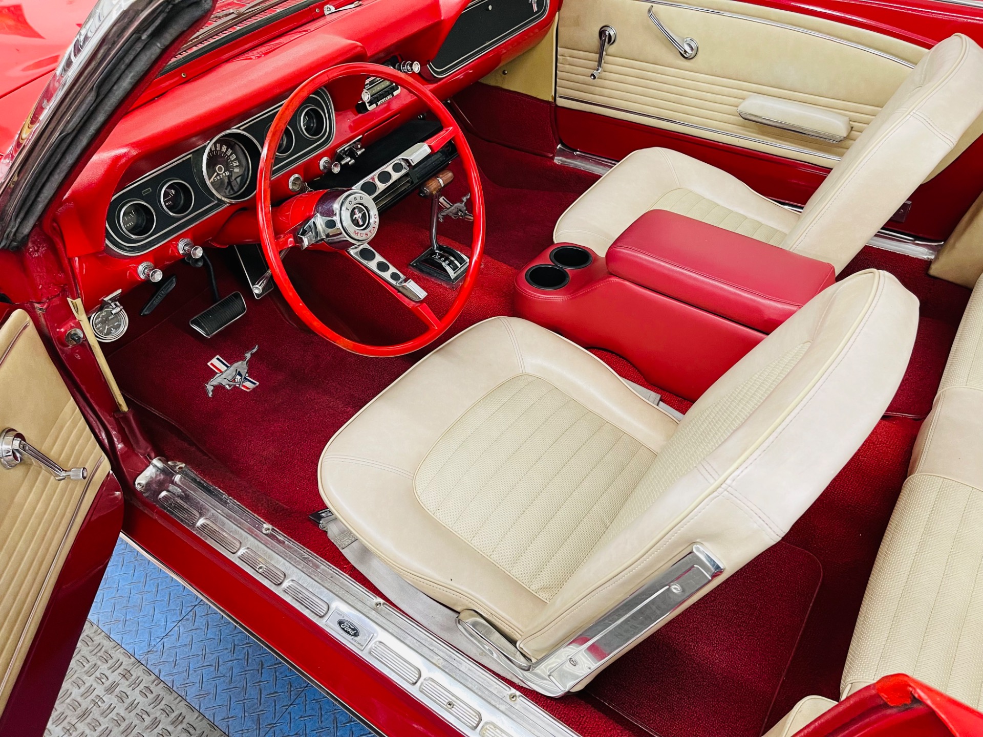 Used 1966 Ford Mustang - CONVERTIBLE - 302 V8 ENGINE - AUTO TRANS -SEE VIDEO | Mundelein, IL